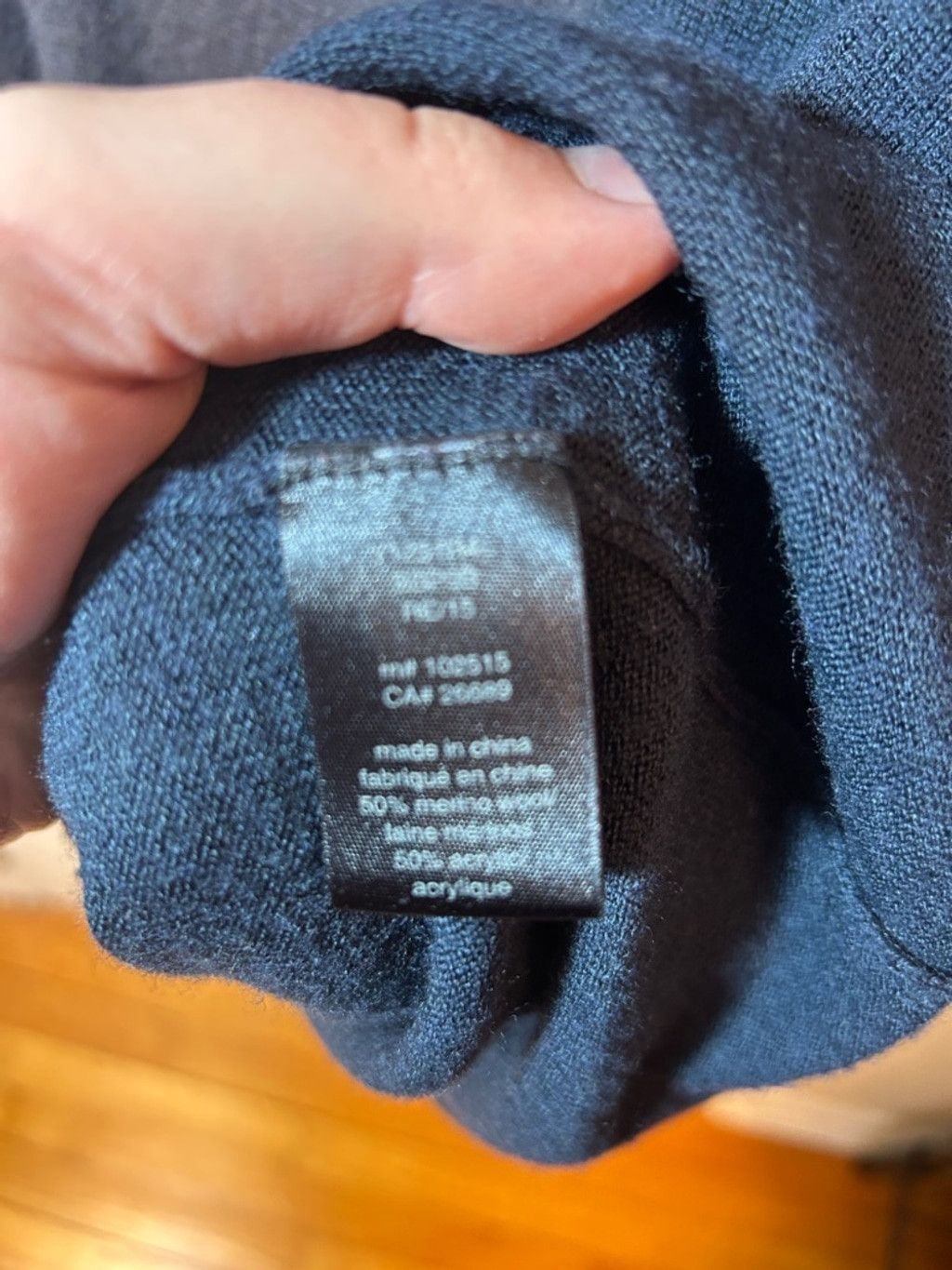 John Varvatos John Varvatos USA Luxe Navy Knit Pullover size L men’s Size US L / EU 52-54 / 3 - 5 Thumbnail