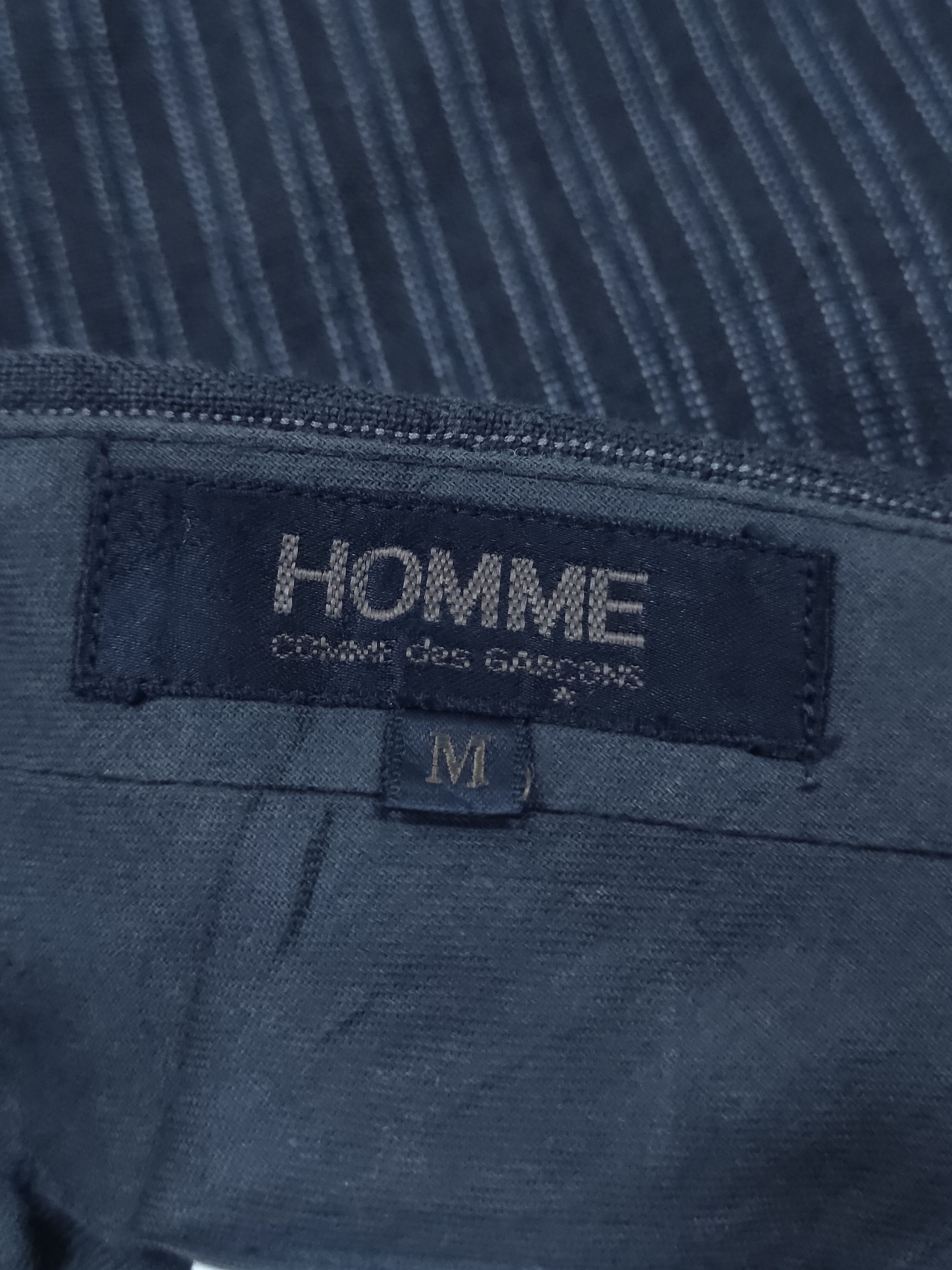image of Archival Clothing x Comme Des Garcons Cdgcomme Des Garcons Homme Vintage Casual Pants in Black, Wom