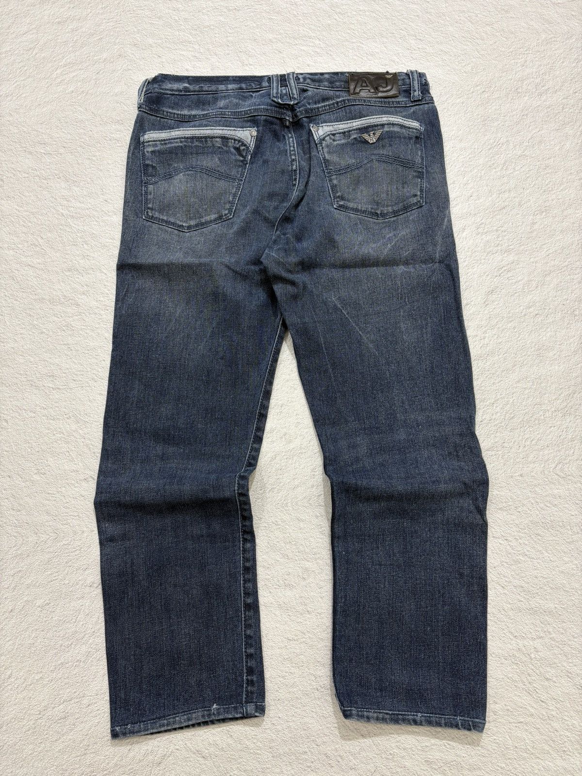 Armani Exchange × Giorgio Armani 2000s armani exchange wash denim y2k style Size US 30 / EU 46 - 6 Thumbnail