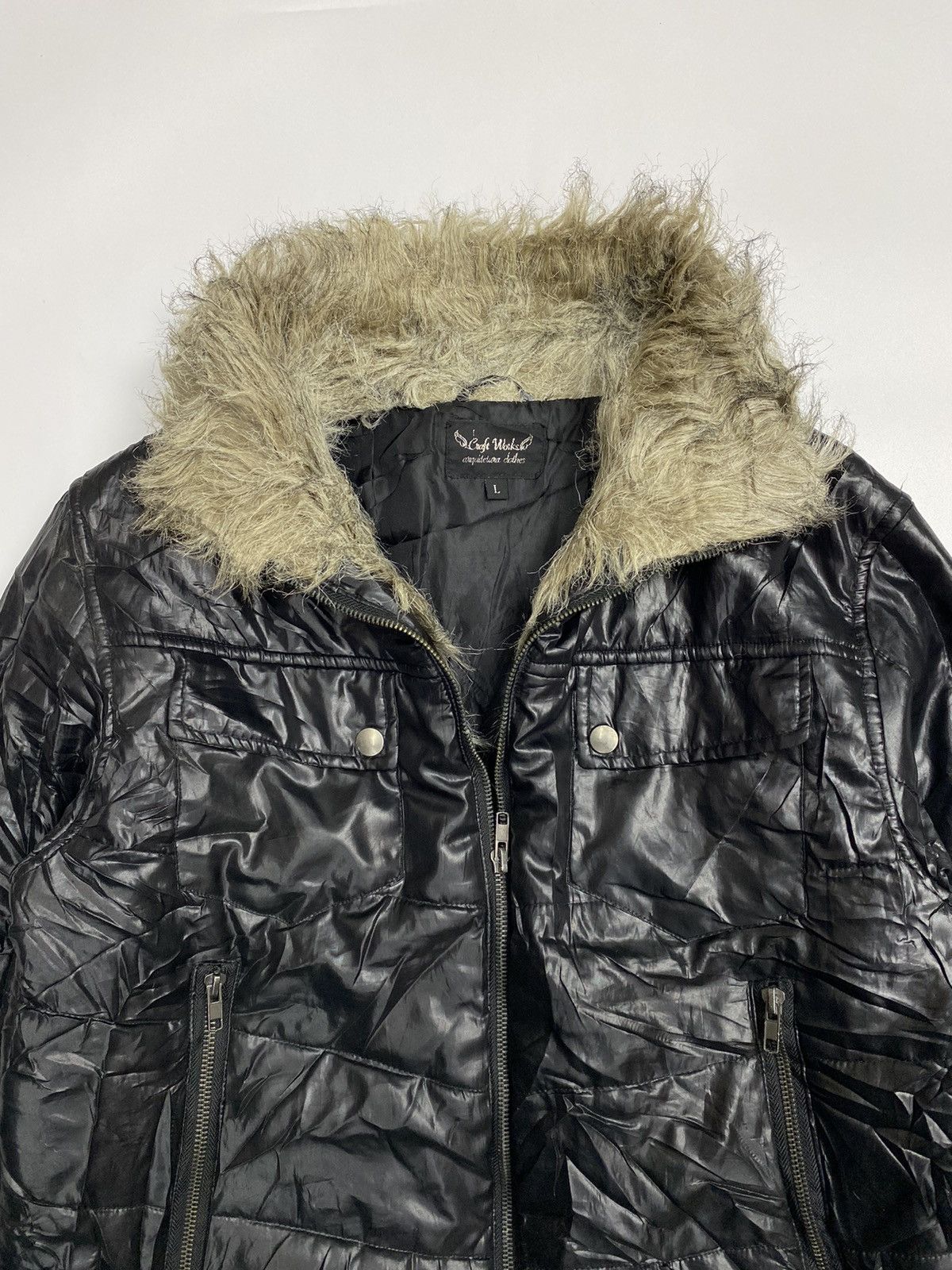 GOA Fur jacket puffer craft works tornadomart inspired Size US M / EU 48-50 / 2 - 3 Thumbnail