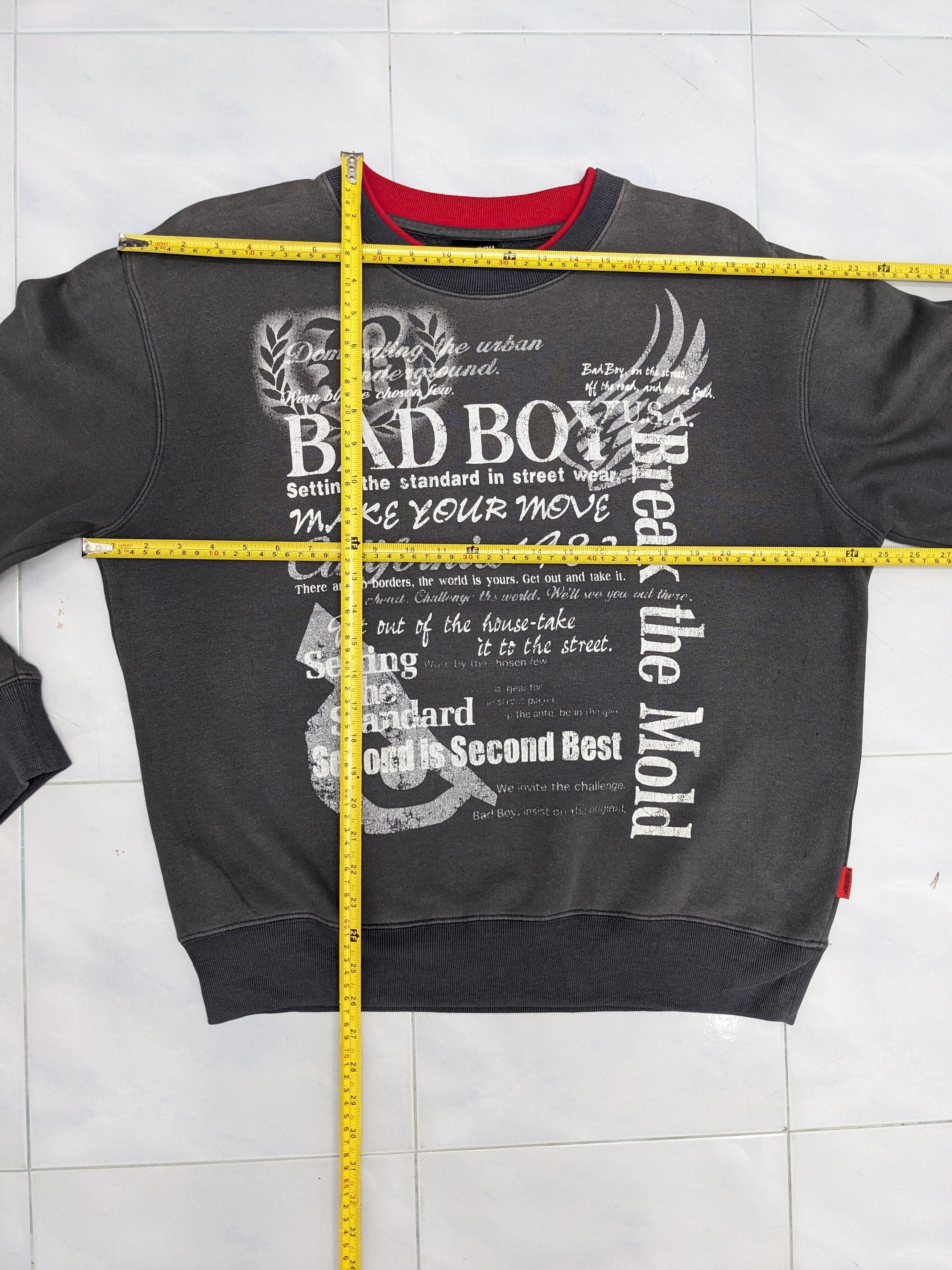 California Arts. Vintage BAD BOY California Graphic Sweatshirt Size US L / EU 52-54 / 3 - 12 Thumbnail