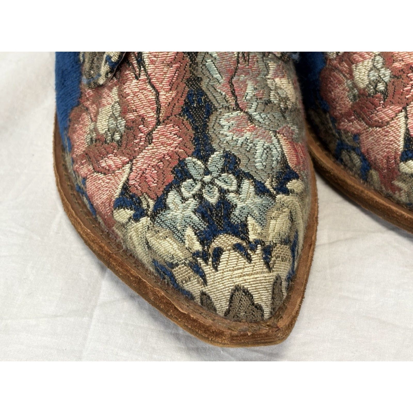 Jeffrey Campbell Jeffrey Campbell Tapestry Ankle Boots Sz 6.5 Women’s Boho Prairie Coachella Jeans? Size US 6.5 / IT 36.5 - 6 Thumbnail