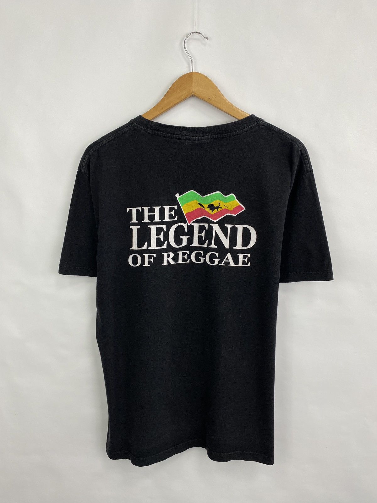 Bob Marley 🇯🇲 Bob Marley The Legend of Reggae Rastafari Haile Selassie Size US L / EU 52-54 / 3 - 6 Thumbnail