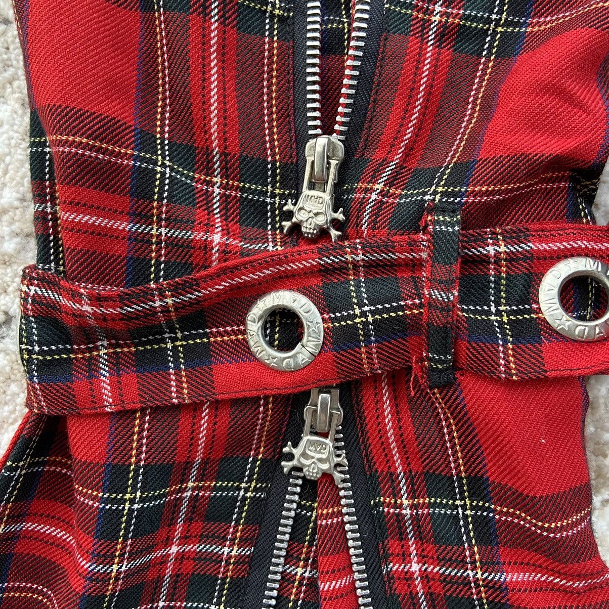 Japanese Brand × Seditionaries 90's Mad Punk Seditionaries Tartan Bondage Pants Size US 29 - 15 Thumbnail