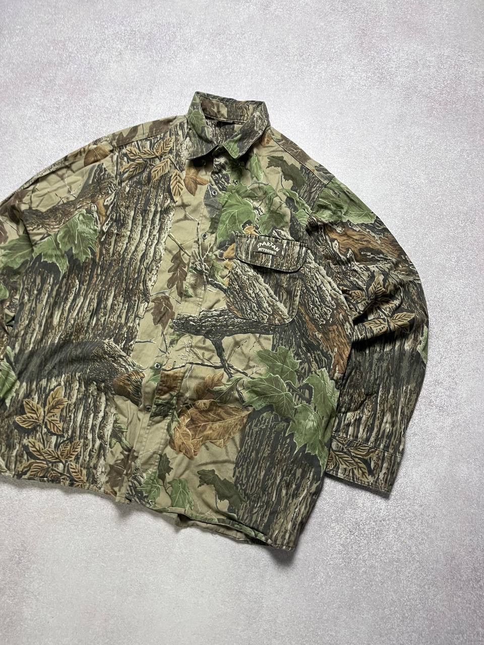 Other VINTAGE 90s REALTREE MADE IN USA 3D CAMO MILITARY JACKET L Size US L / EU 52-54 / 3 - 2 Thumbnail