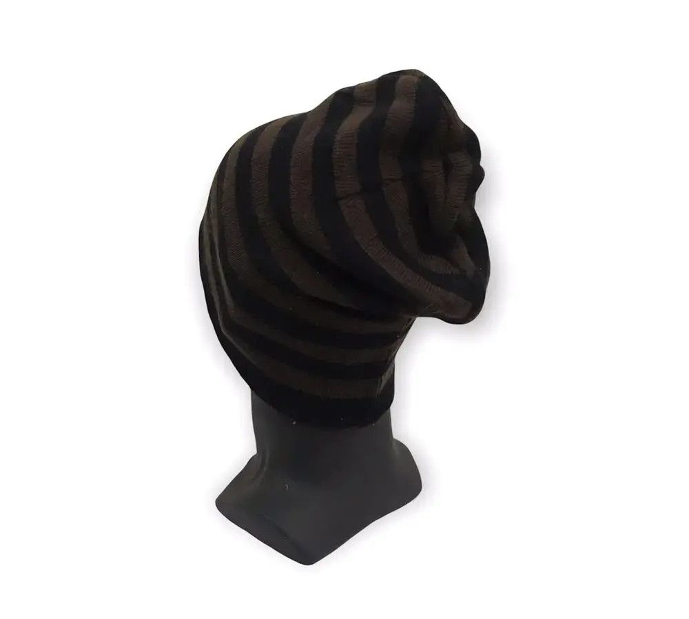 Japanese Brand × Kapital × Vintage Stripe Design Propaganda Beanie Hat Size ONE SIZE - 3 Thumbnail