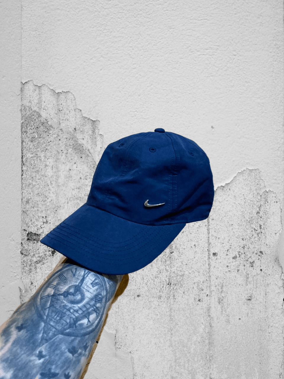 Nike Vintage Nike Cap Hat Metal Logo Size ONE SIZE - 1 Thumbnail