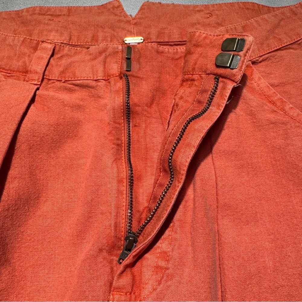 Free People New Free People Sweet Talk Chino Red Mango Pants Size 10 Size 32" / US 10 / IT 46 - 6 Thumbnail