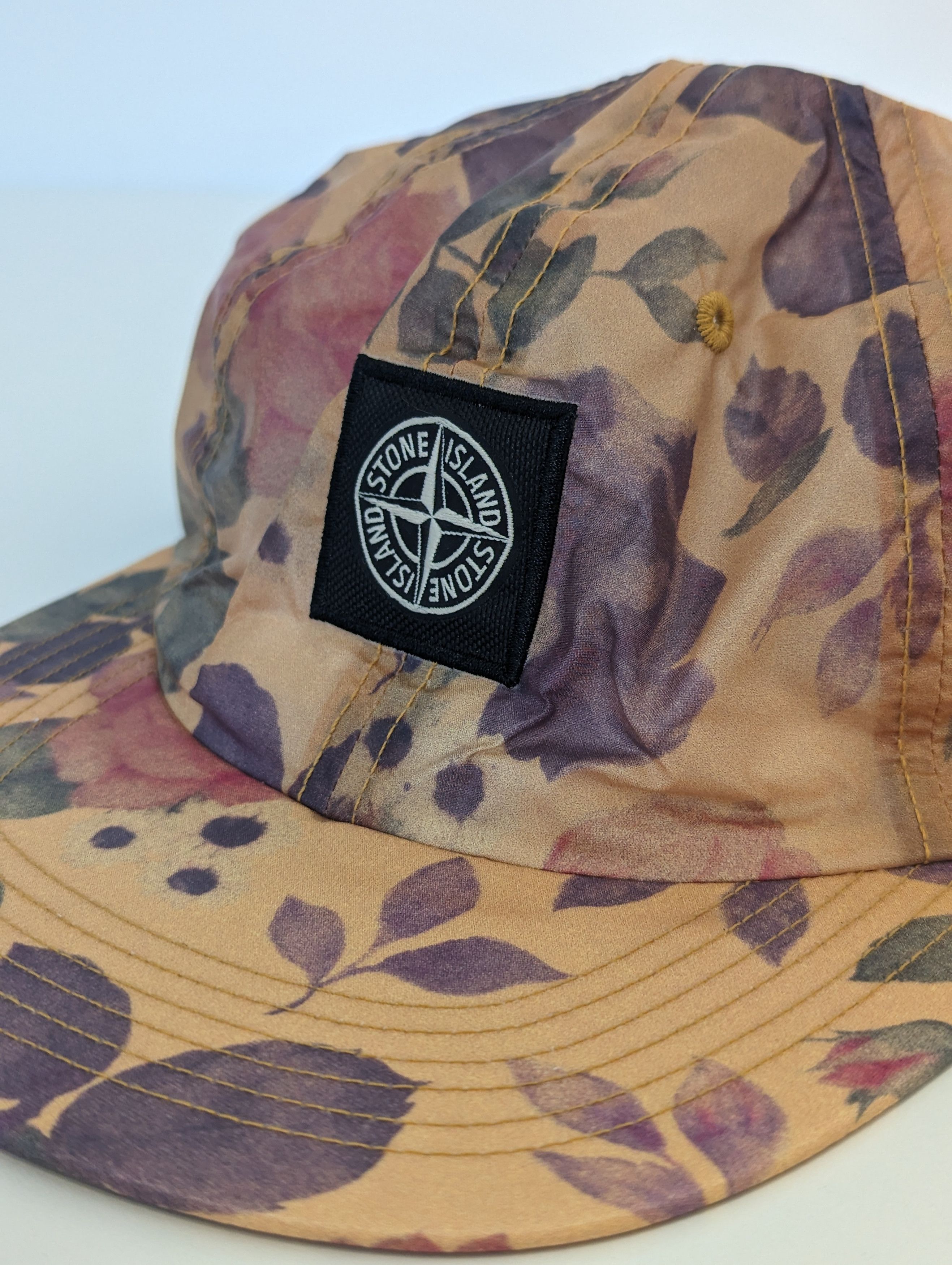 Stone Island × Supreme Supreme x Stone Island 6-Panel Hat - Floral Copper Size ONE SIZE - 5 Thumbnail