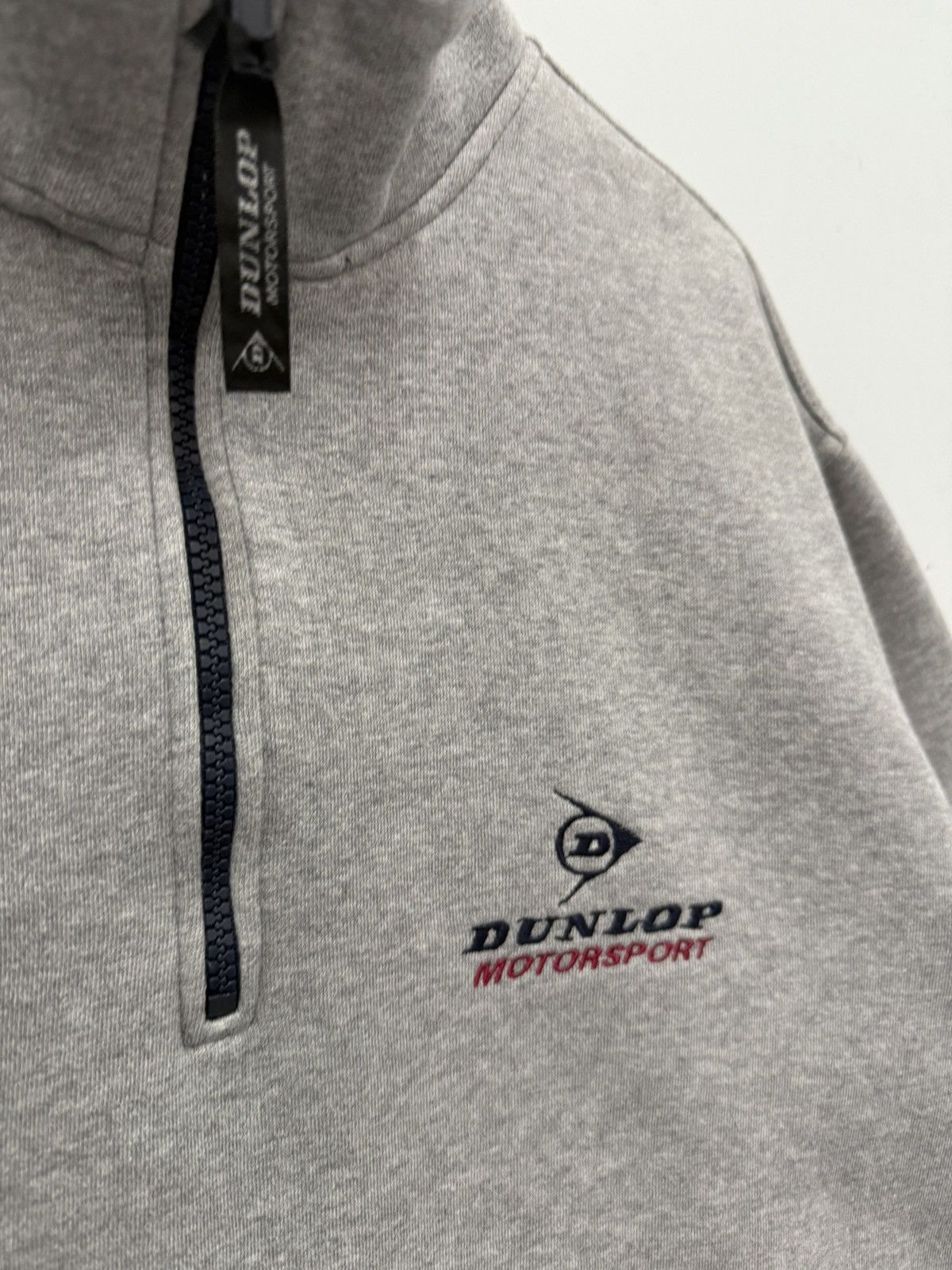Dunlop 🔥 Dunlop MOTORSPORT Half Zipper sweatshirt - S Size US S / EU 44-46 / 1 - 4 Thumbnail