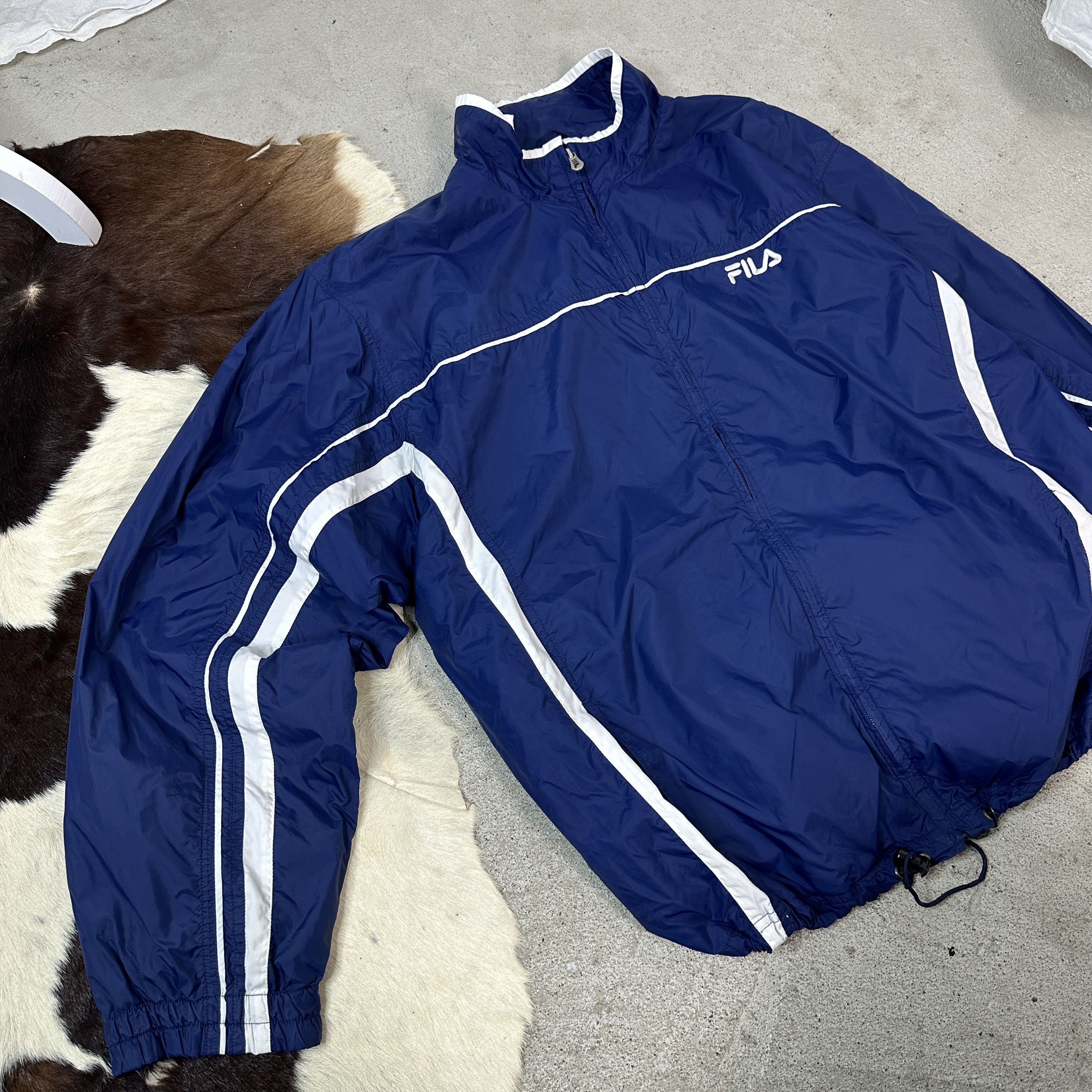 Fila × Vintage Vintage Fila Windbreaker Jacket Size US M / EU 48-50 / 2 - 2 Thumbnail