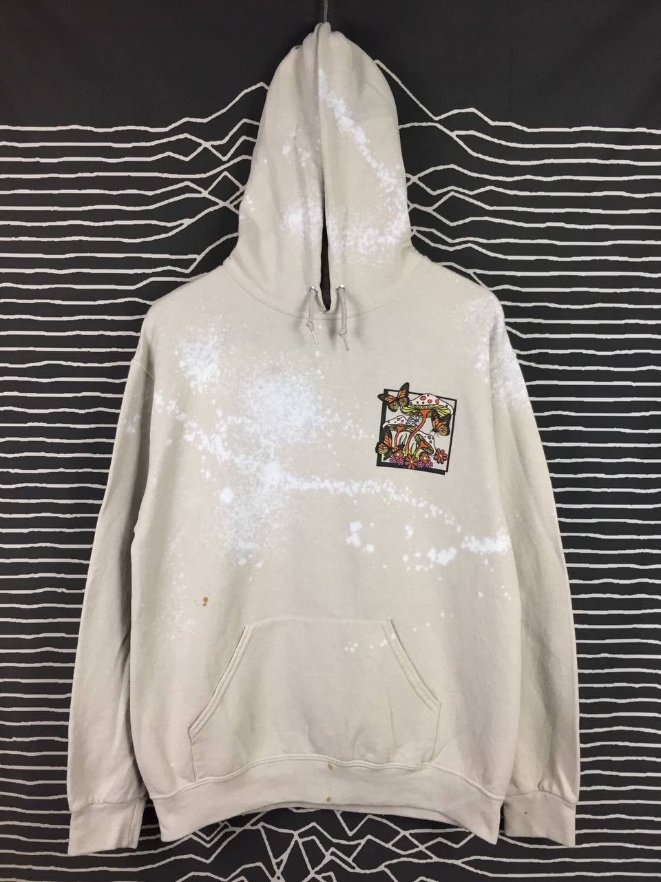 Bowery Bowery Supply Co. Nature Vibes Bleach Splatter Hoodie Size US M / EU 48-50 / 2 - 3 Thumbnail
