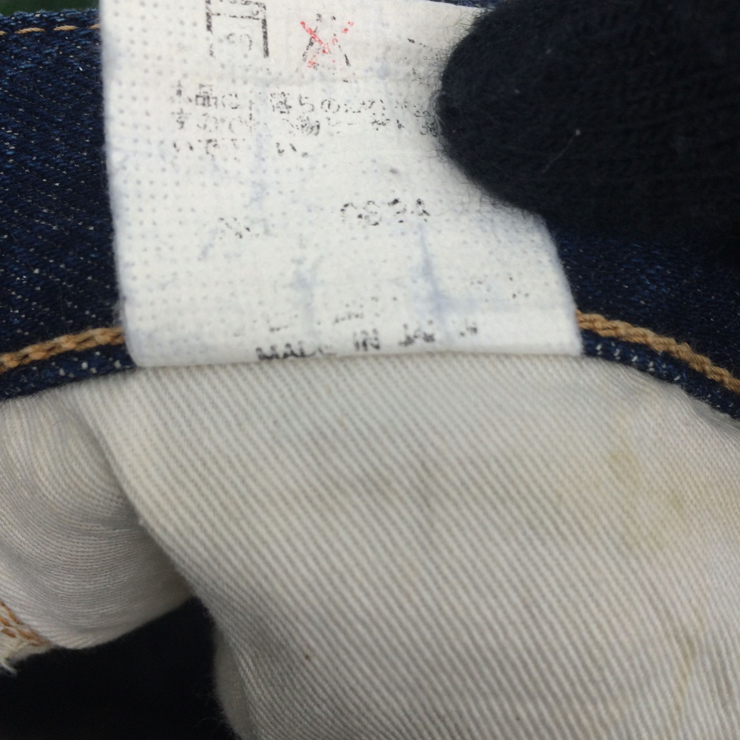 Japanese Brand x173 G.&I.P CUSTOM MADE JAPANESE JEANS SELVEDGE DISTRESSED Size US 31 - 9 Thumbnail