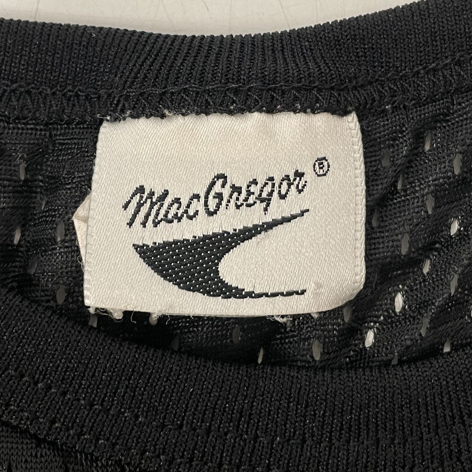 Other Vtg MacGregor Logo SPELL OUT Nylon Mesh #90 Athletic Jersey Size US L / EU 52-54 / 3 - 4 Thumbnail