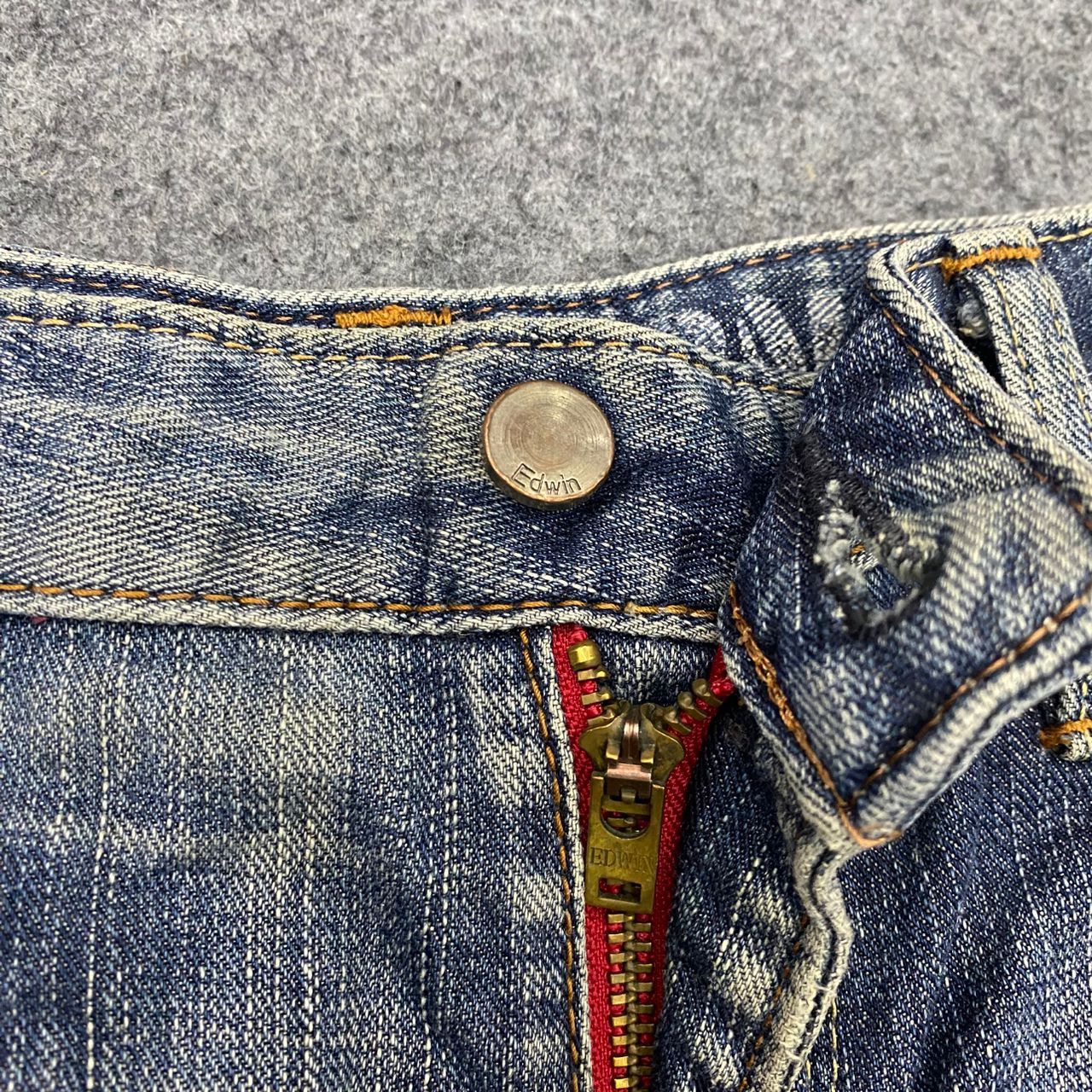 If Six Was Nine 💥Best Offer💥Vintage Edwin E Fuction Baggy Denim Size US 34 / EU 50 - 8 Thumbnail