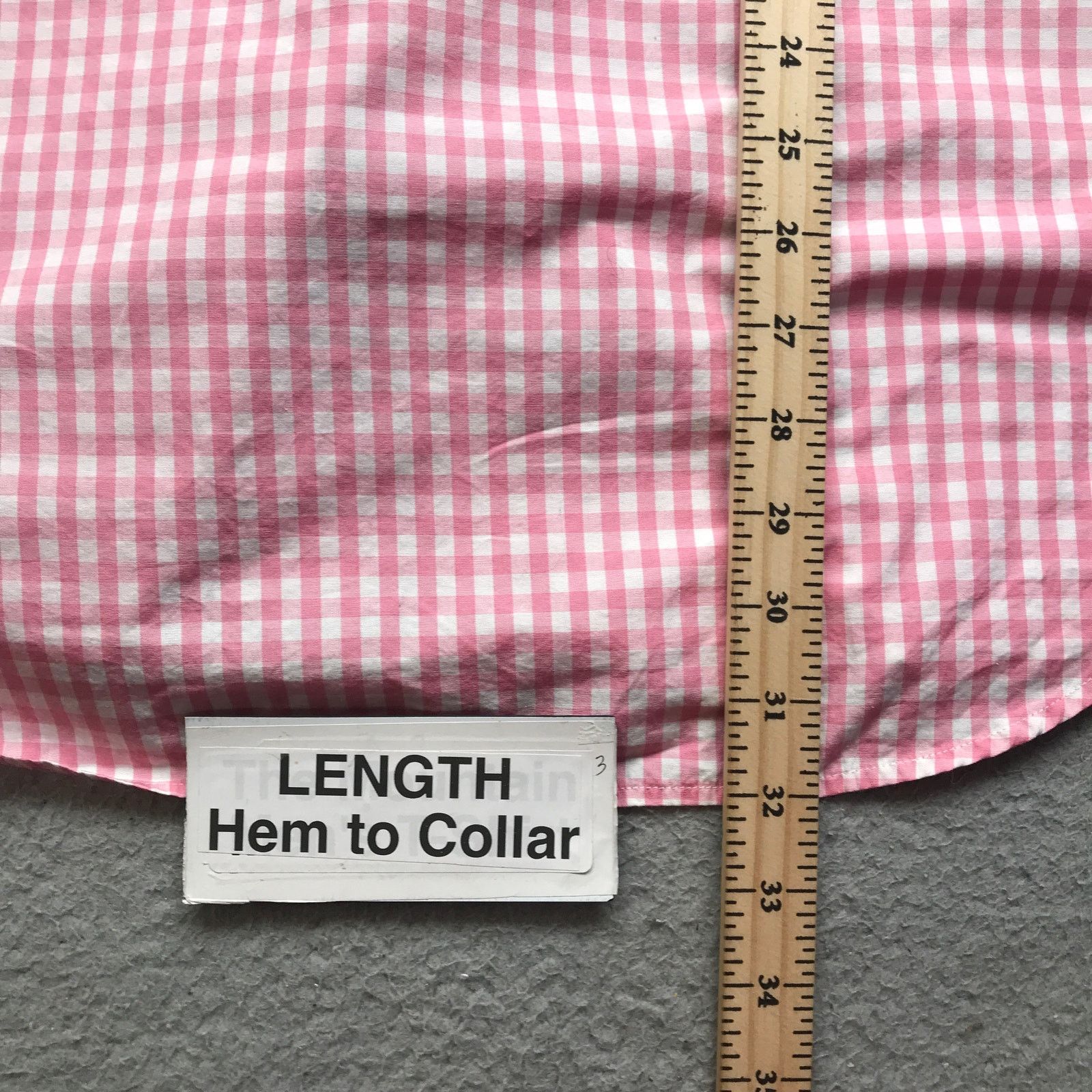 Other Harvie & Hudson Dress Button Shirt Men Large Gingham Pink Size US L / EU 52-54 / 3 - 8 Thumbnail