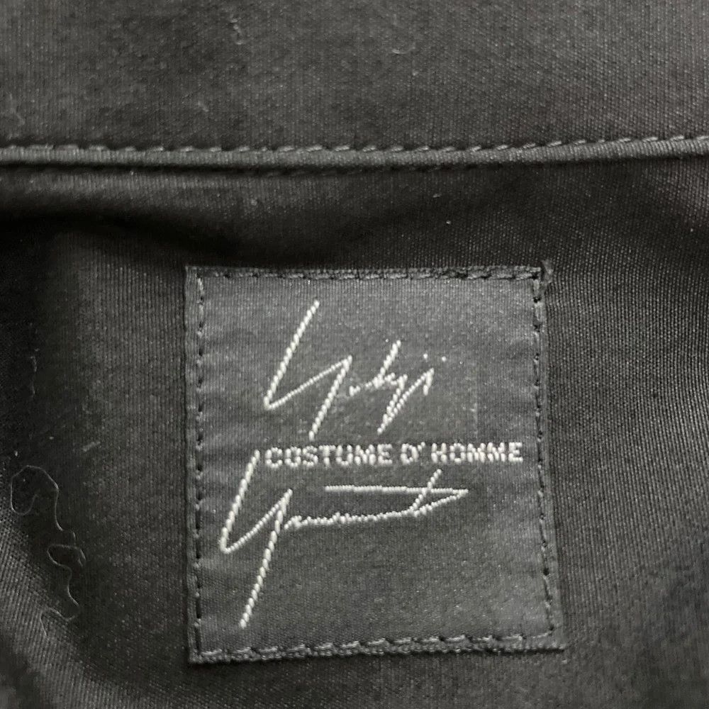 Yohji Yamamoto Yohji Yamamoto COSTUME D’HOMME tops blackcotton jkt Size US L / EU 52-54 / 3 - 6 Thumbnail