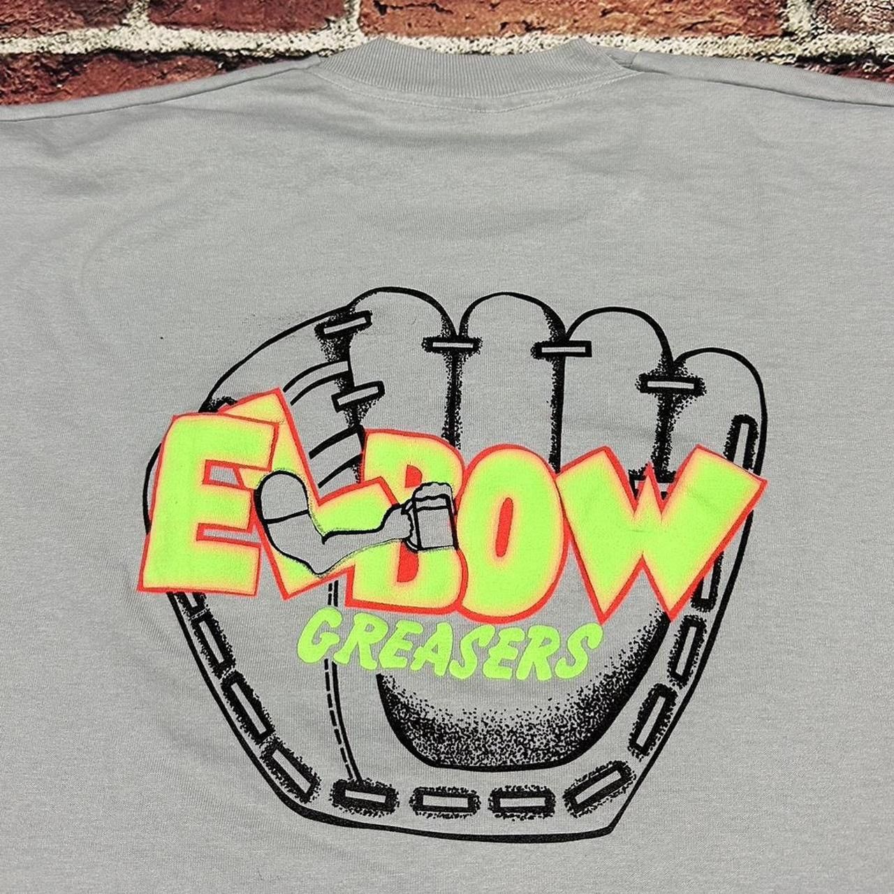 Vintage Vintage Elbow Greasers Baseball Glove T Shirt Single Stitch Size US XL / EU 56 / 4 - 4 Thumbnail