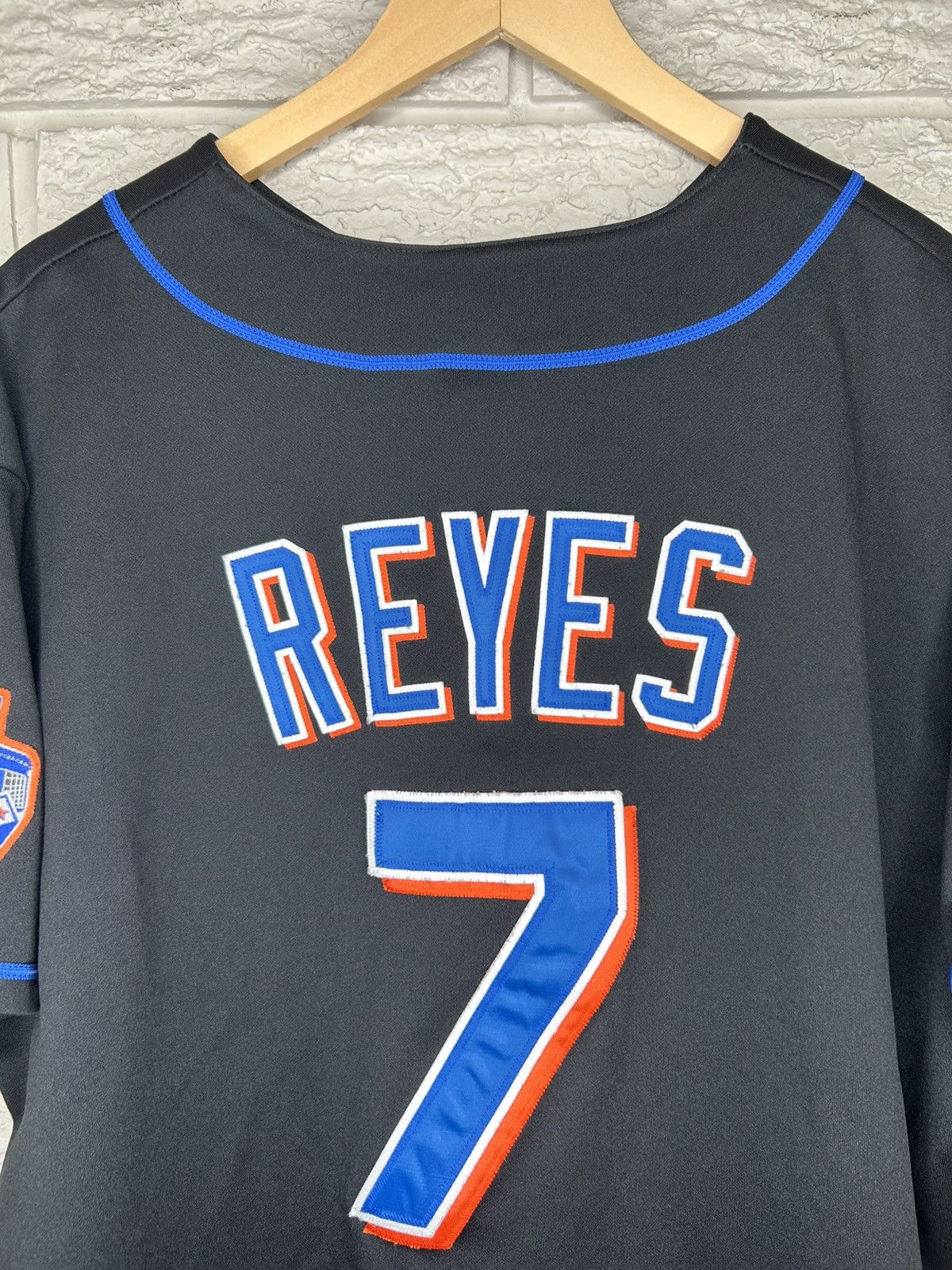 Majestic Vintage Majestic New York Mets Jose Reyes MLB Jersey Size US XL / EU 56 / 4 - 9 Thumbnail