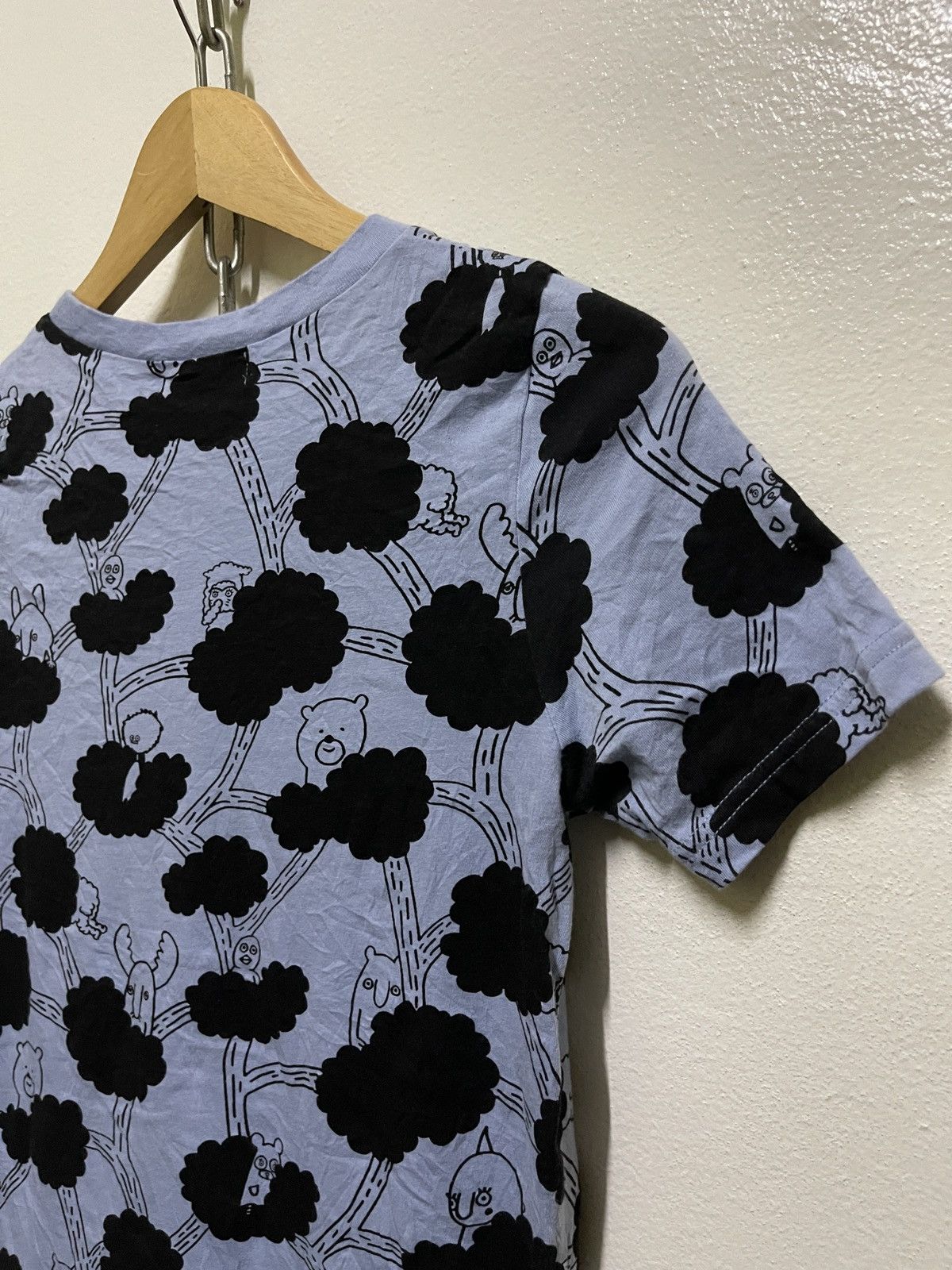 Issey Miyake × Japanese Brand × Ne-Net Ne-net Full Print T Shirt Size M / US 6-8 / IT 42-44 - 10 Thumbnail