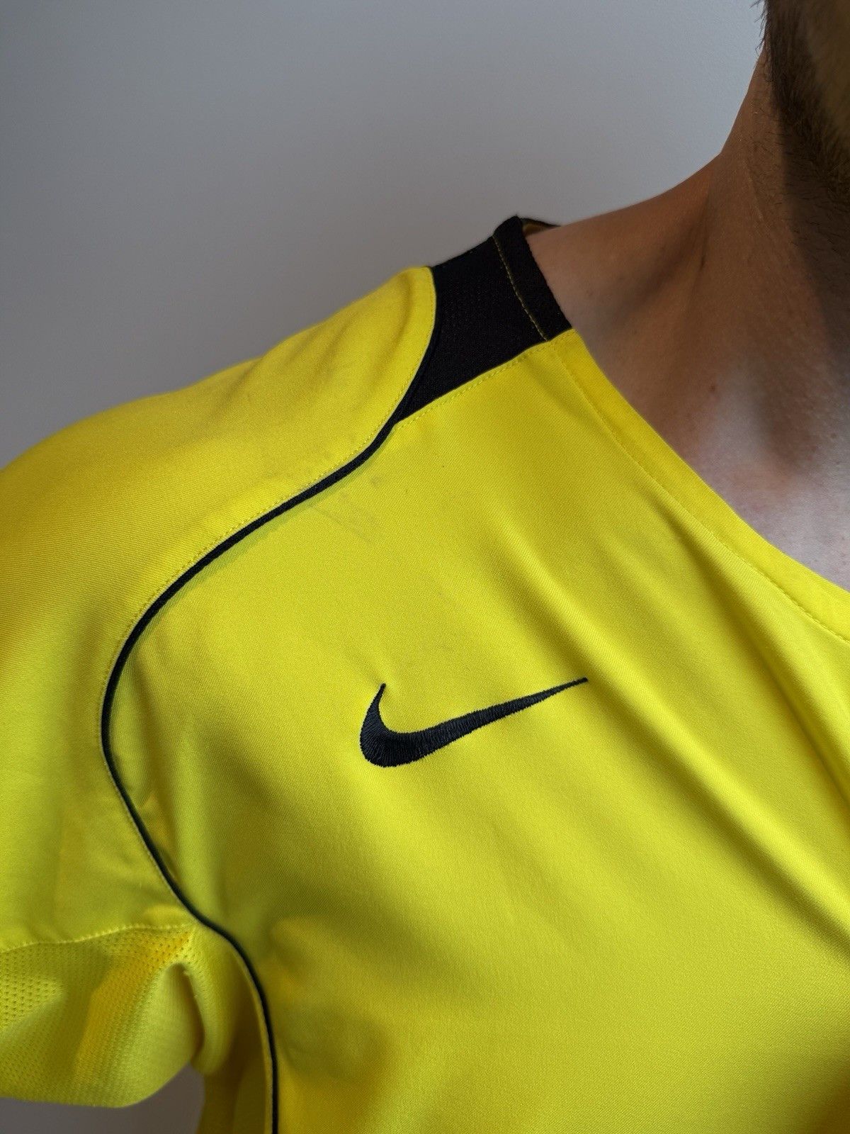 Nike Vintage Borussia Dortmund 2004 2005 Jersey Soccer Football Size US XXL / EU 58 / 5 - 3 Thumbnail