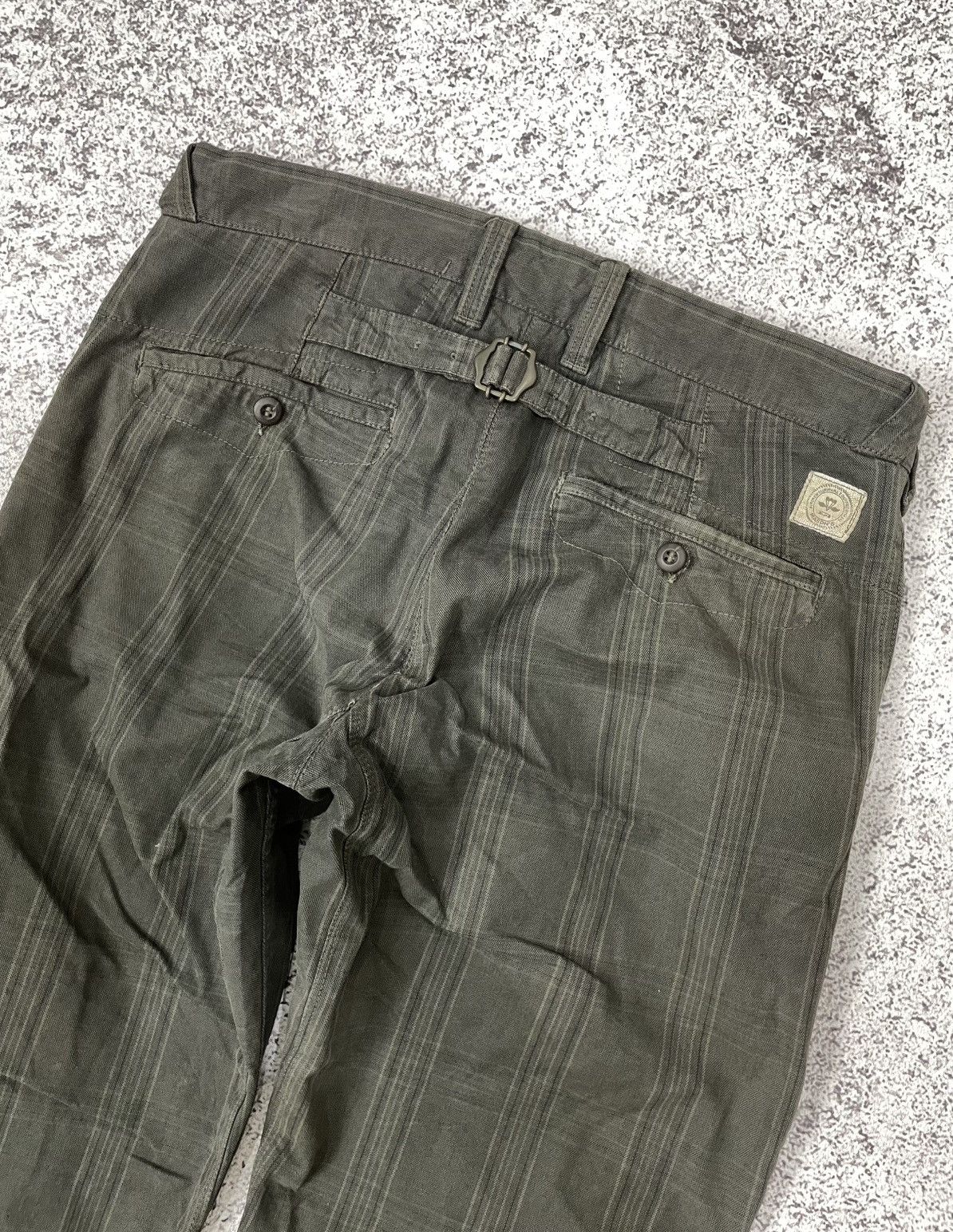 Mason's 🔥🔥🔥ARCHIVE MASONS BUCKLE BACKS LIMITED EDITION PANTS Size US 31 - 4 Thumbnail