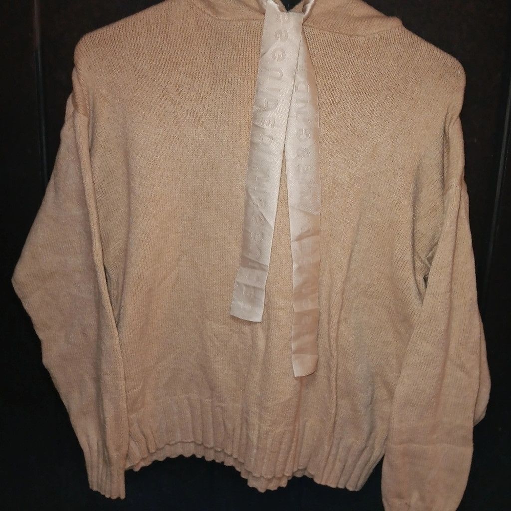Missguided Missguided hooded sweater, womens 6,tie neck, NWTag holder Size XXS / US 00 / IT 34 - 1 Thumbnail