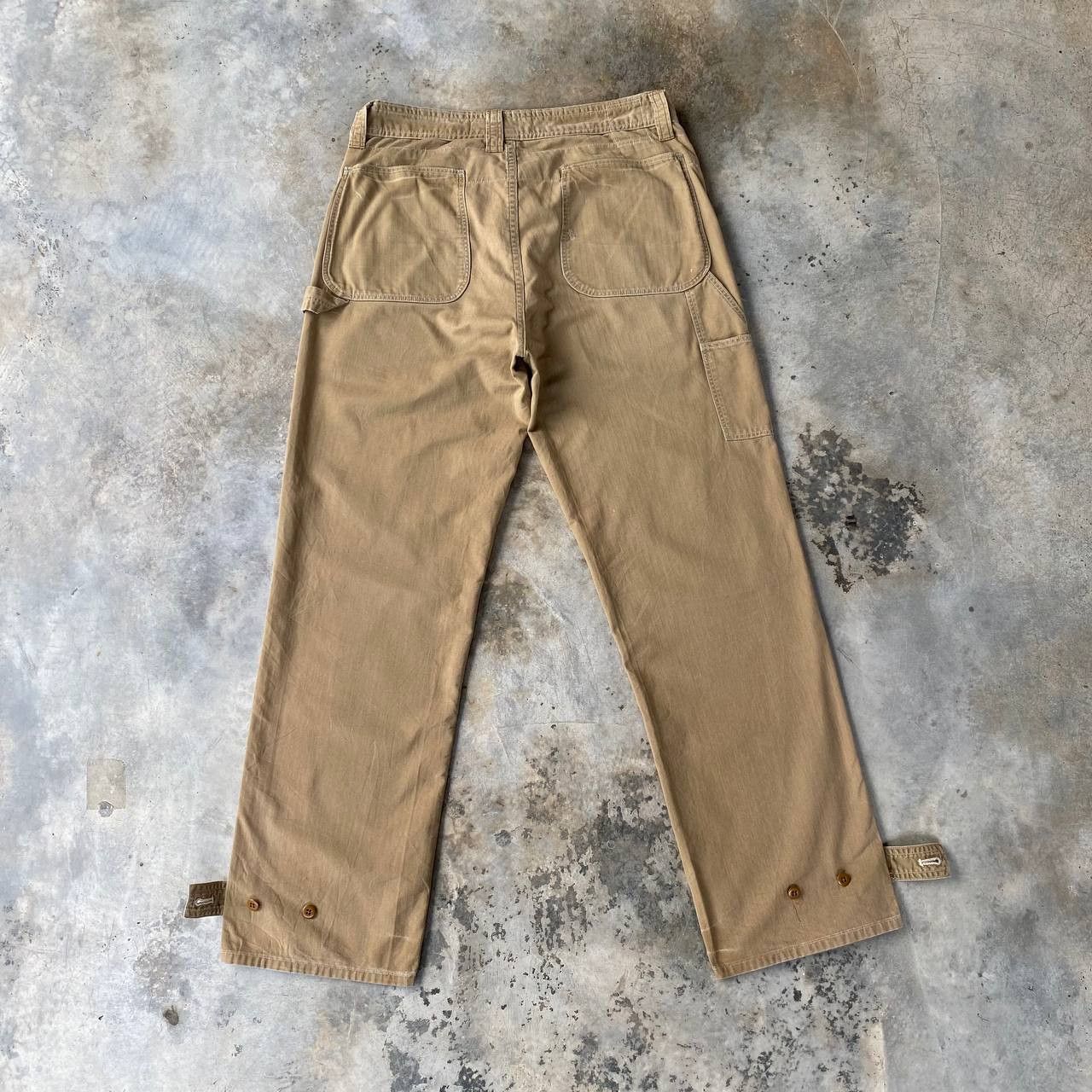 Polo Ralph Lauren VINTAGE POLO RALPH LAUREN CARPENTER MILITARY CARGO PANT Size US 34 / EU 50 - 13 Thumbnail