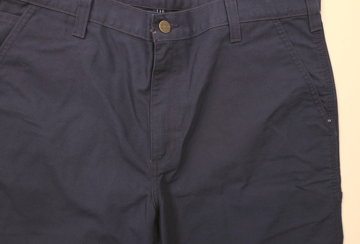 Carhartt × Vintage Deadstock Vintage Y2K Carhartt Wide Leg Dungaree Pants Blue Size US 38 / EU 54 - 5 Thumbnail