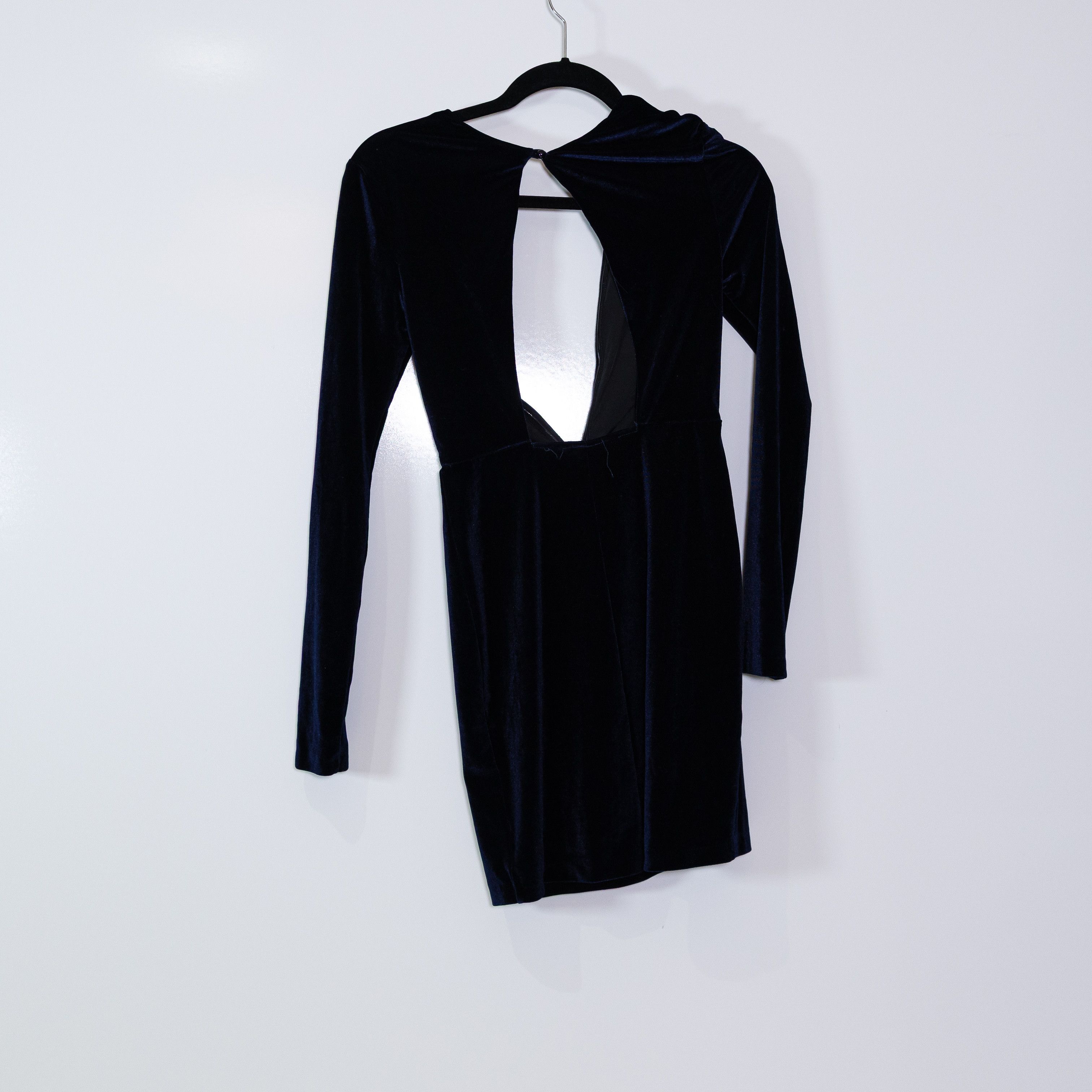 Nasty Gal NEW Nasty Gal Velvet Velour Cut Out Long Size XS / US 0-2 / IT 36-38 - 4 Thumbnail