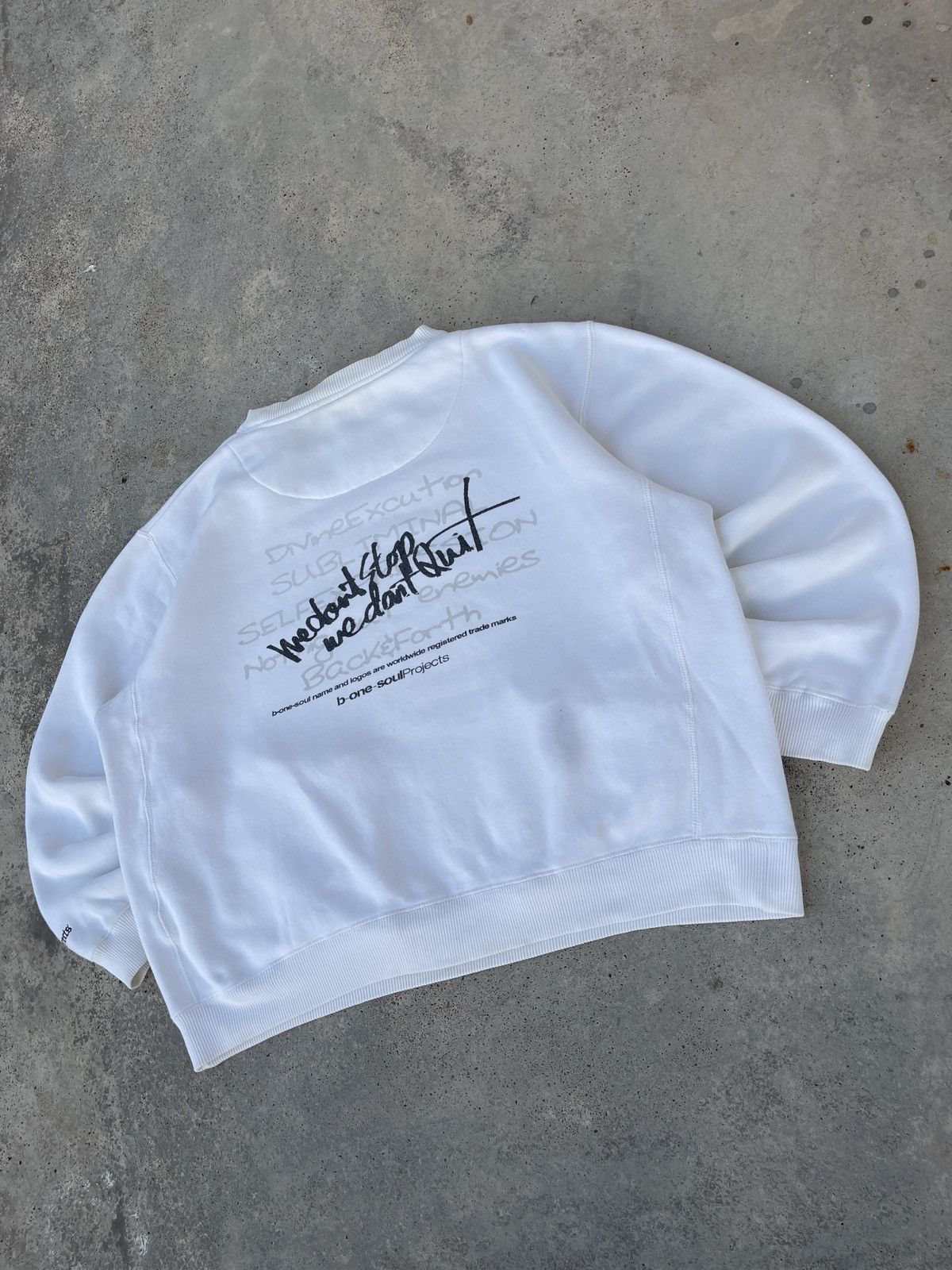 14th Addiction × If Six Was Nine × Japanese Brand Y2K Japanese Brand Wild Poems Punk Gothic Sweatshirt Size US L / EU 52-54 / 3 - 6 Thumbnail