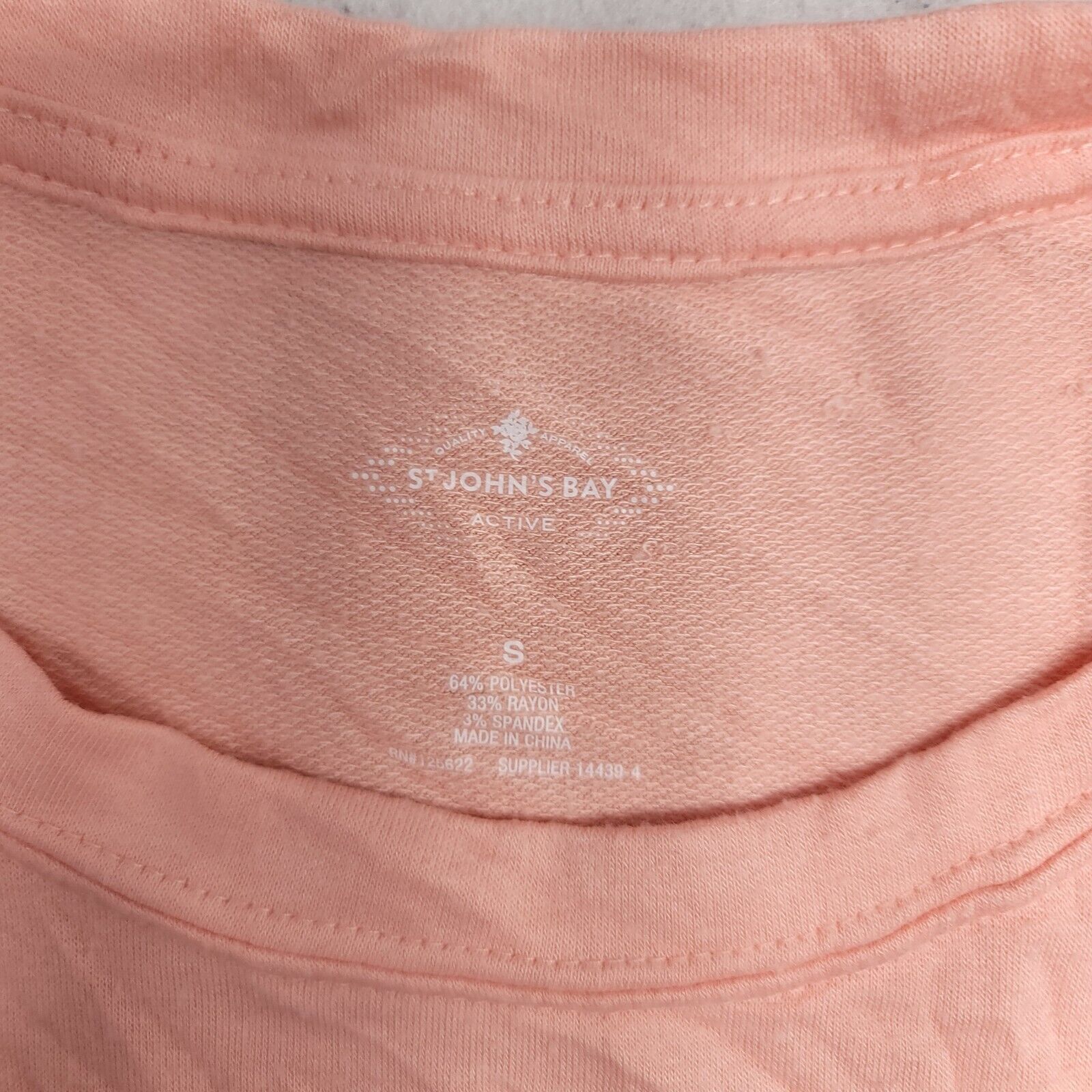 St. Johns Bay St Johns Bay Casual Pullover T Shirt Womens Size Small Pink Size S / US 4 / IT 40 - 3 Thumbnail