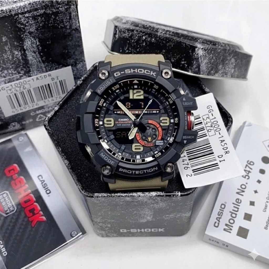 Casio Casio G-Shock Mudmaster GG-1000-1A5 Twin Sensor Men's Watch Size ONE SIZE - 2 Thumbnail