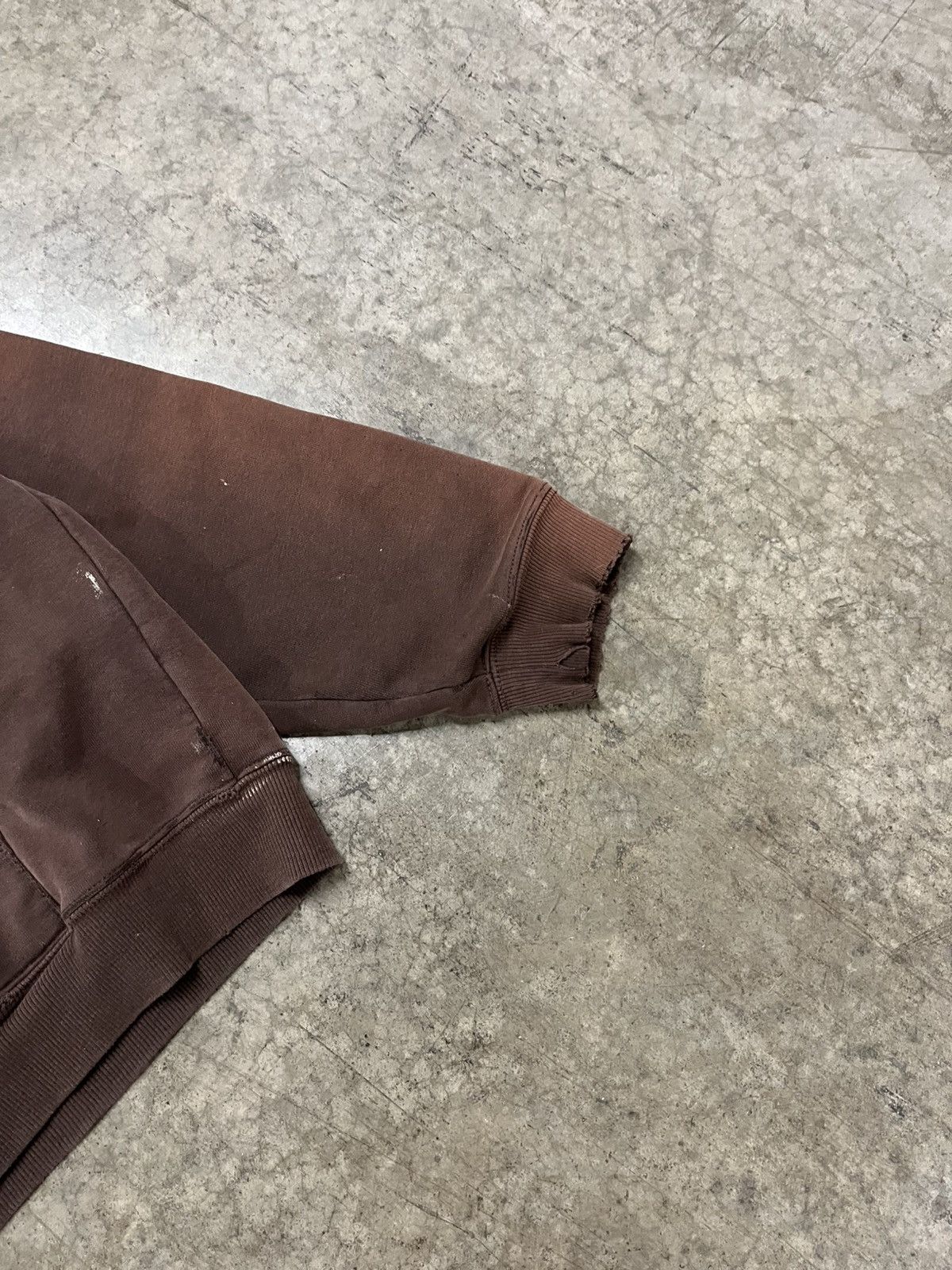 Carhartt × Vintage Carhartt mocha brown earth tone sun faded distressed zip up Size US XL / EU 56 / 4 - 3 Thumbnail