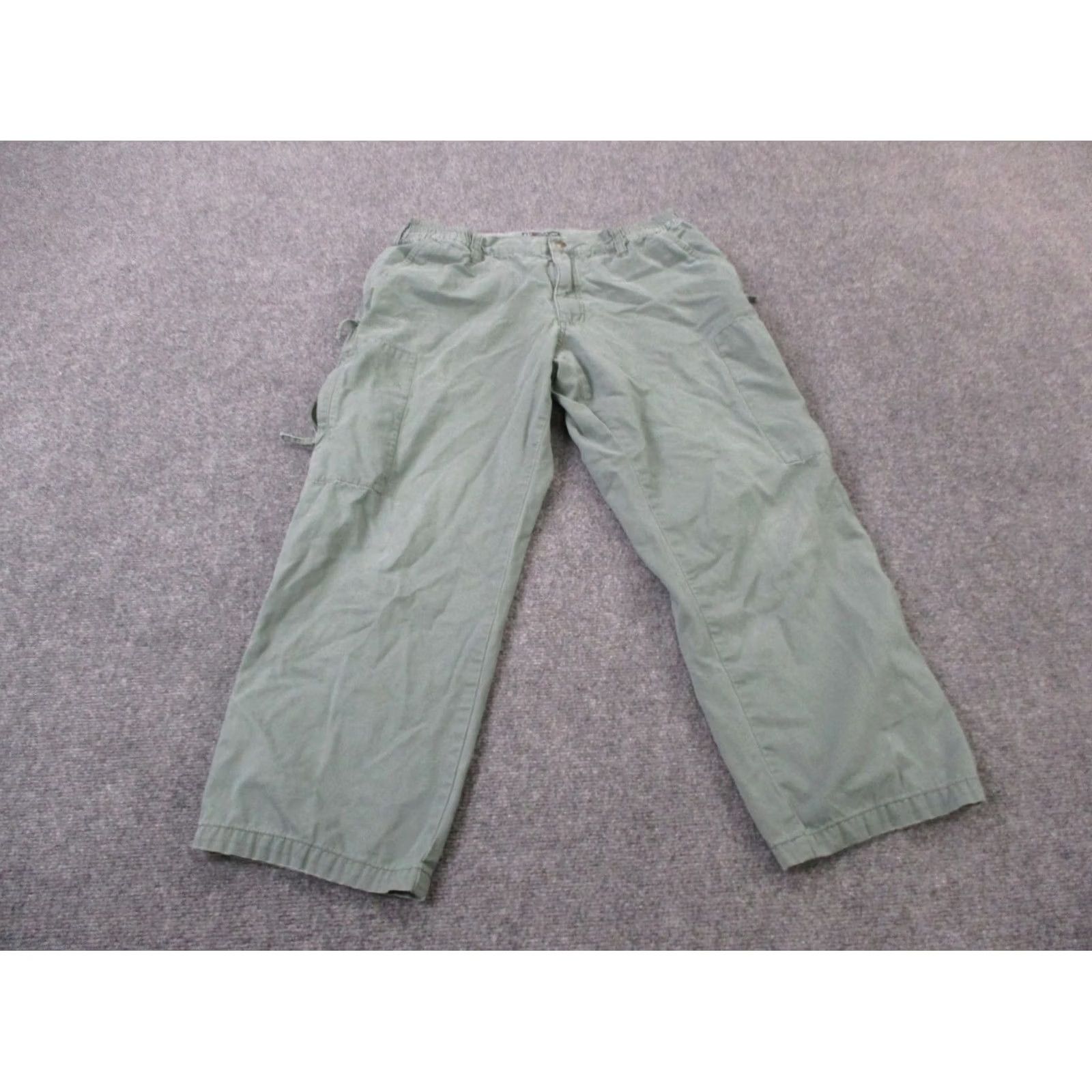 Vintage 5.11 Tactical Cargo Pants Mens 36 X 30 Hiking Tech Utility Work Outdoor Mechanic Green Size US 34 / EU 50 - 2 Thumbnail