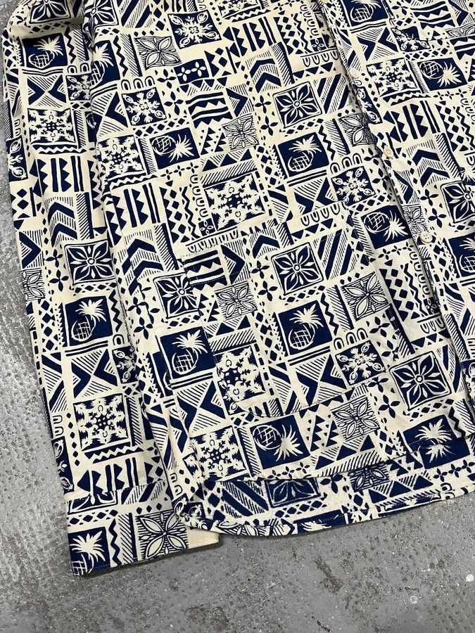 Designer × Our Legacy × Vintage SS2010 Our Legacy Modern White & Blue Shirt Size US S / EU 44-46 / 1 - 6 Thumbnail