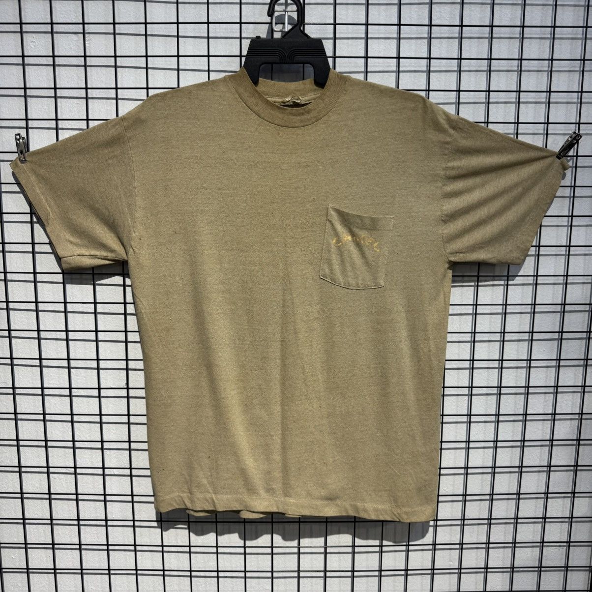 Other VINTAGE 1992 Camel Cigarettes Military camo Pocket Tee Size US XL / EU 56 / 4 - 2 Thumbnail