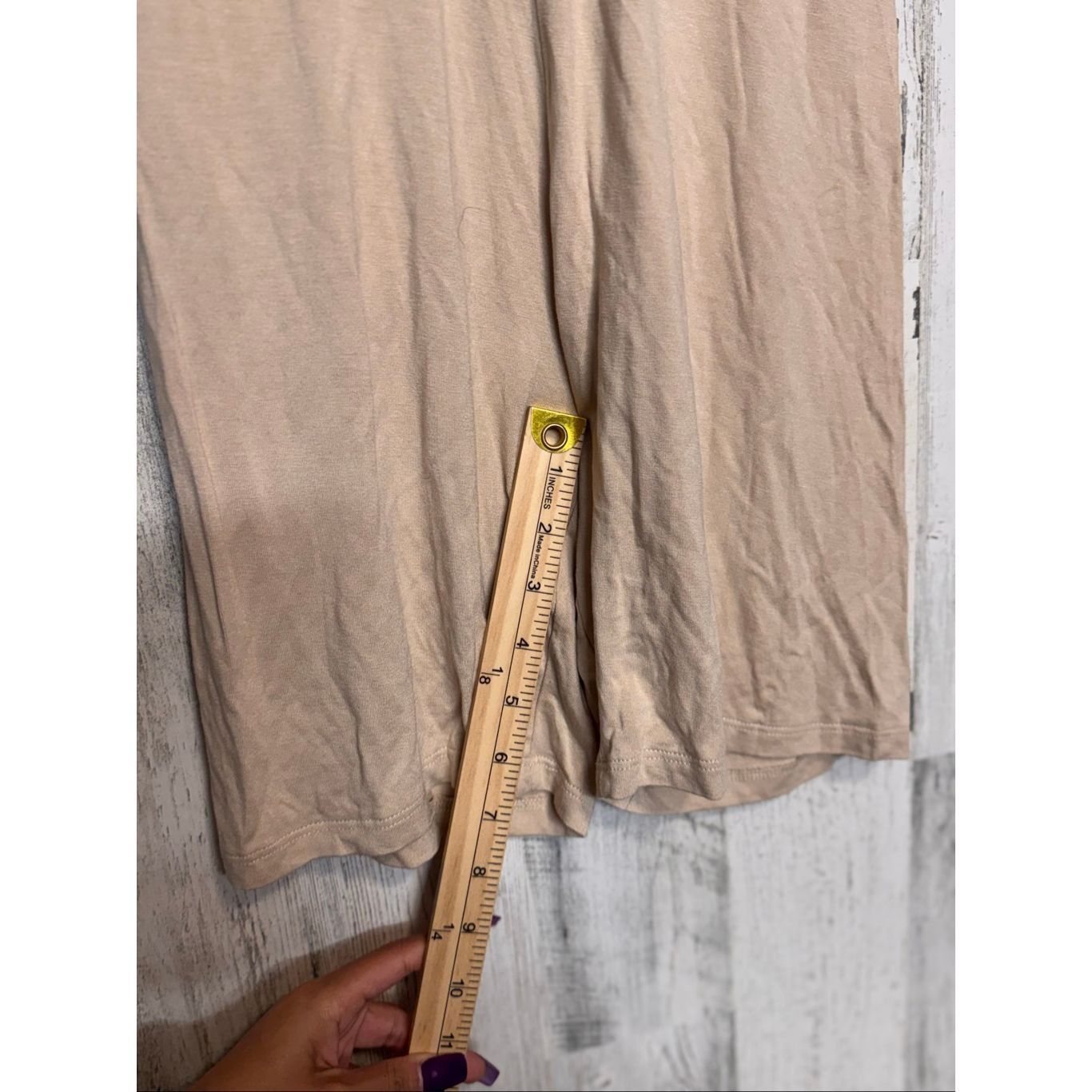 Other Missguided Sand Beige Cycling Shorts Women’s Size US 6 | Str Size 28" / US 6 / IT 42 - 7 Thumbnail