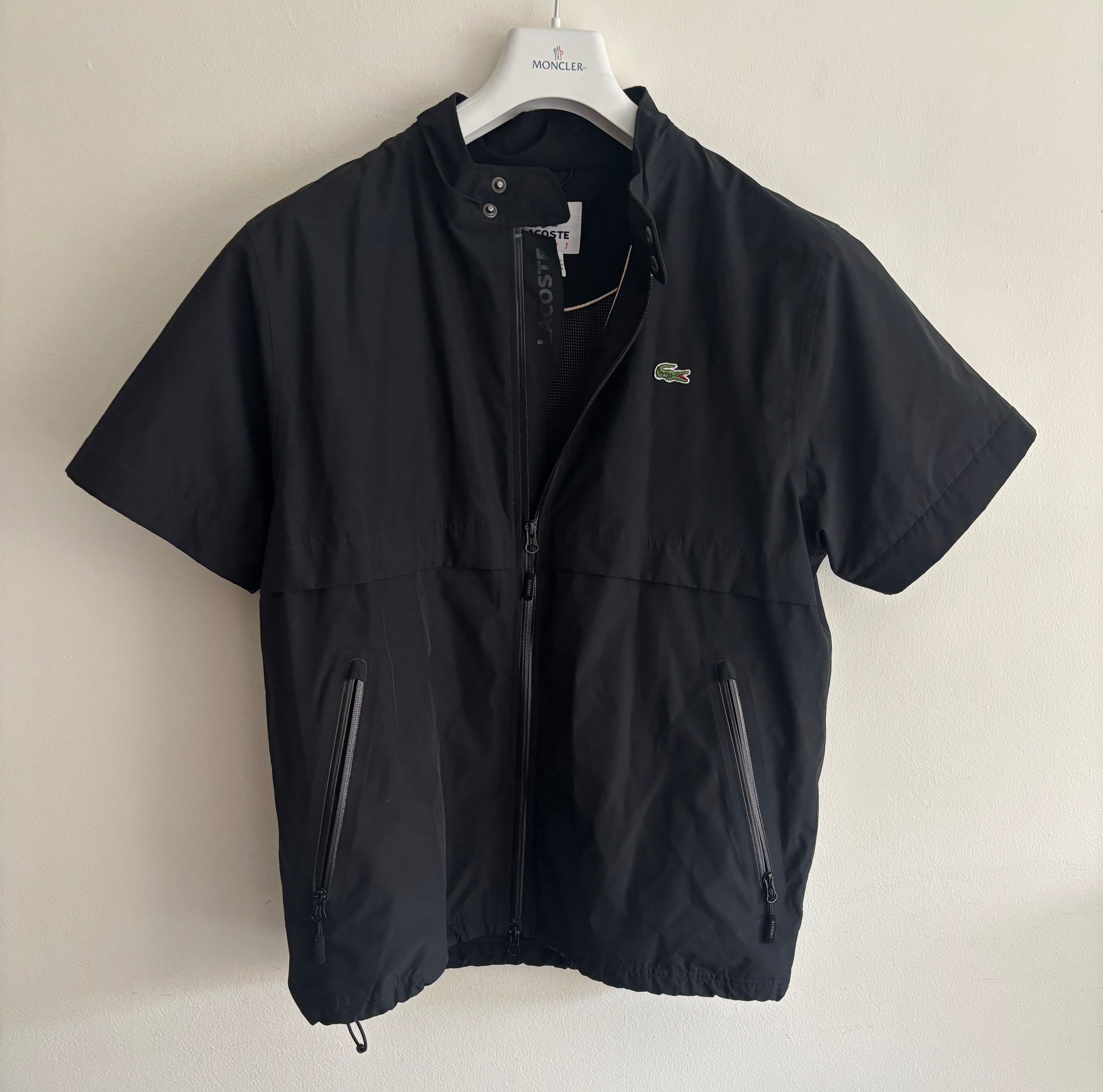 Lacoste $225 Short-Sleeve Golf Zip Windbreaker Jacket -Medium/Large Size US M / EU 48-50 / 2 - 1 Thumbnail