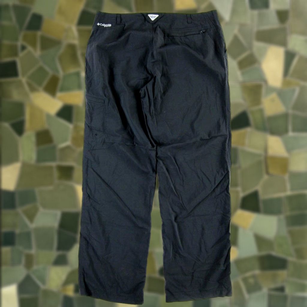 Vintage Columbia Women 16 Black 100% Nylon Lightweight Travel Packable Active Cargo Pant Size 38" / US 16 / IT 52 - 1 Thumbnail