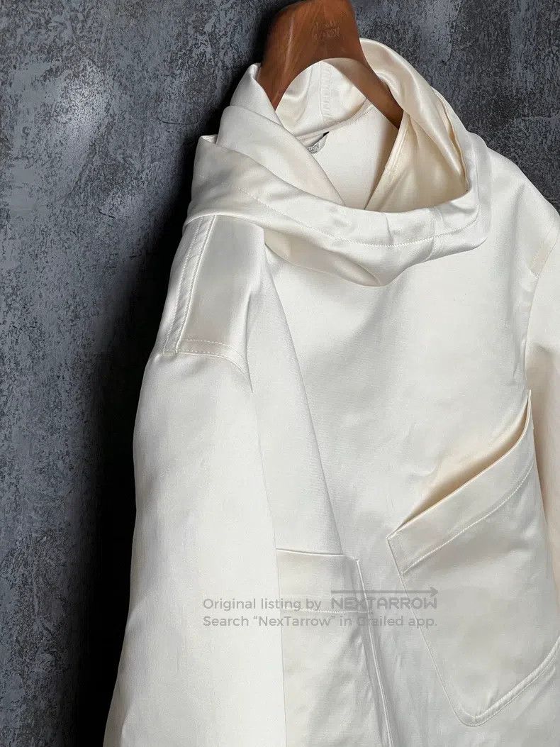 Valentino Valentino White multi-drawstring hooded sweatshirt Size S / US 4 / IT 40 - 6 Thumbnail