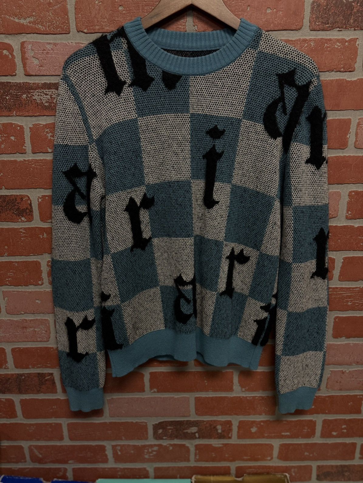 Amiri Amiri Long Sleeve Knit Sweater Crewneck Size Small Clean 🧼 Size US S / EU 44-46 / 1 - 1 Thumbnail