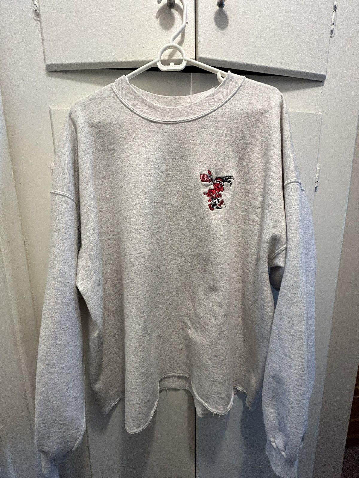 Japanese Brand × Vintage Vintage Cropped Crewneck Size US XL / EU 56 / 4 - 1 Thumbnail