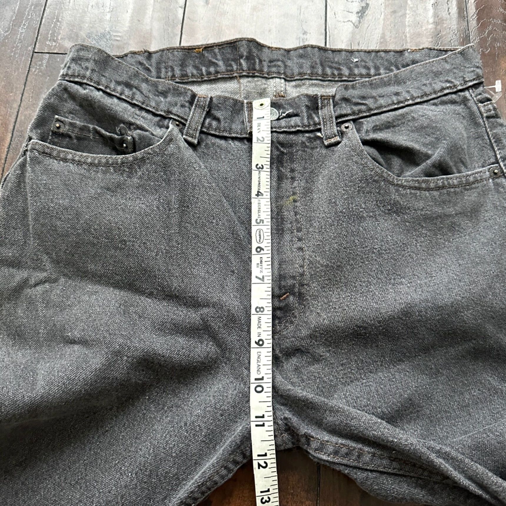 Levi's VINTAGE Levi's Jeans 34x30 Men Mid Rise Straight Fit Gray Cotton 90s Retro Authentic Size US 34 / EU 50 - 5 Thumbnail