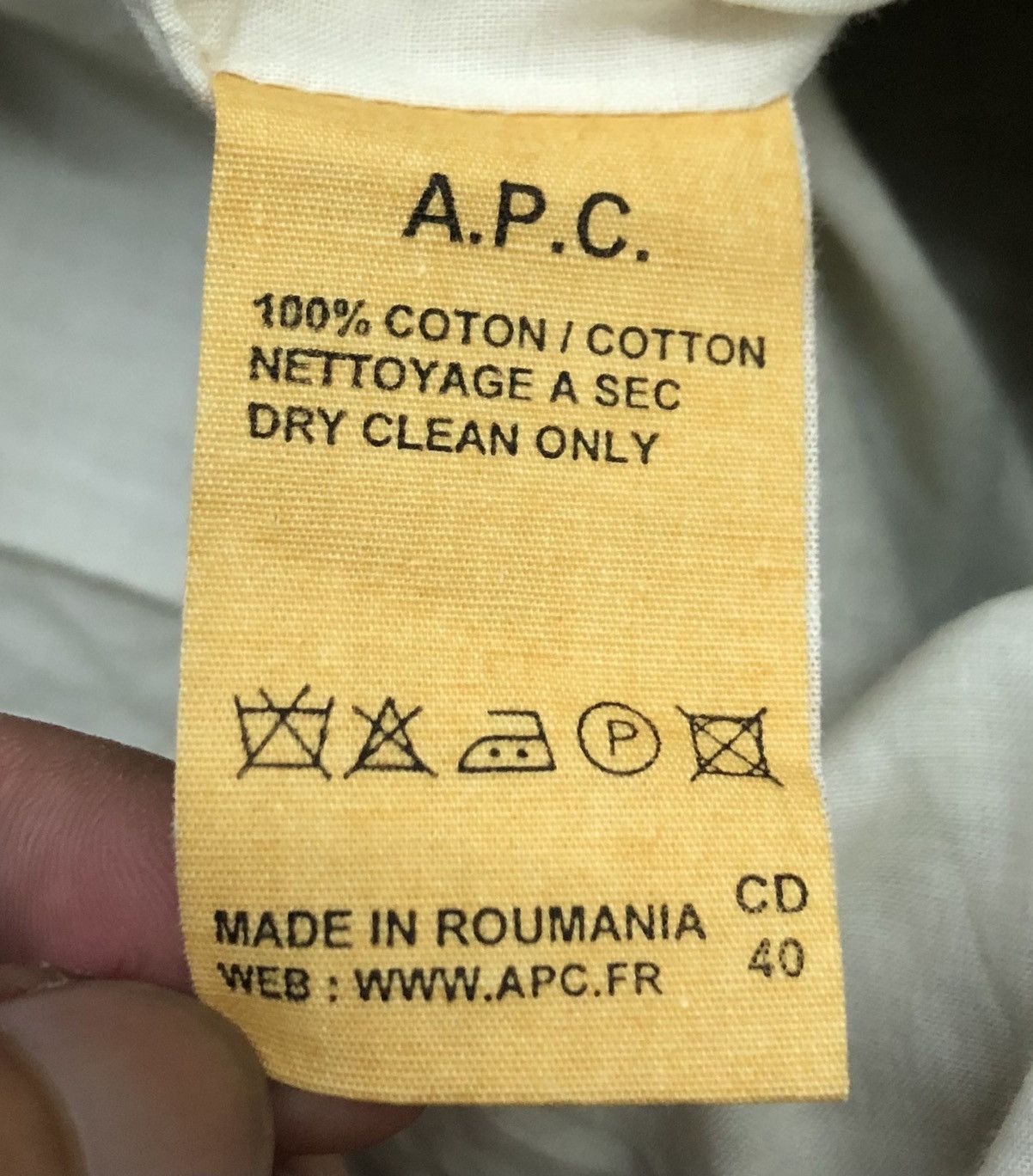 A.P.C. Vintage A.P.C. Rue De Fleurus Paris Long Coat Size S / US 4 / IT 40 - 13 Thumbnail