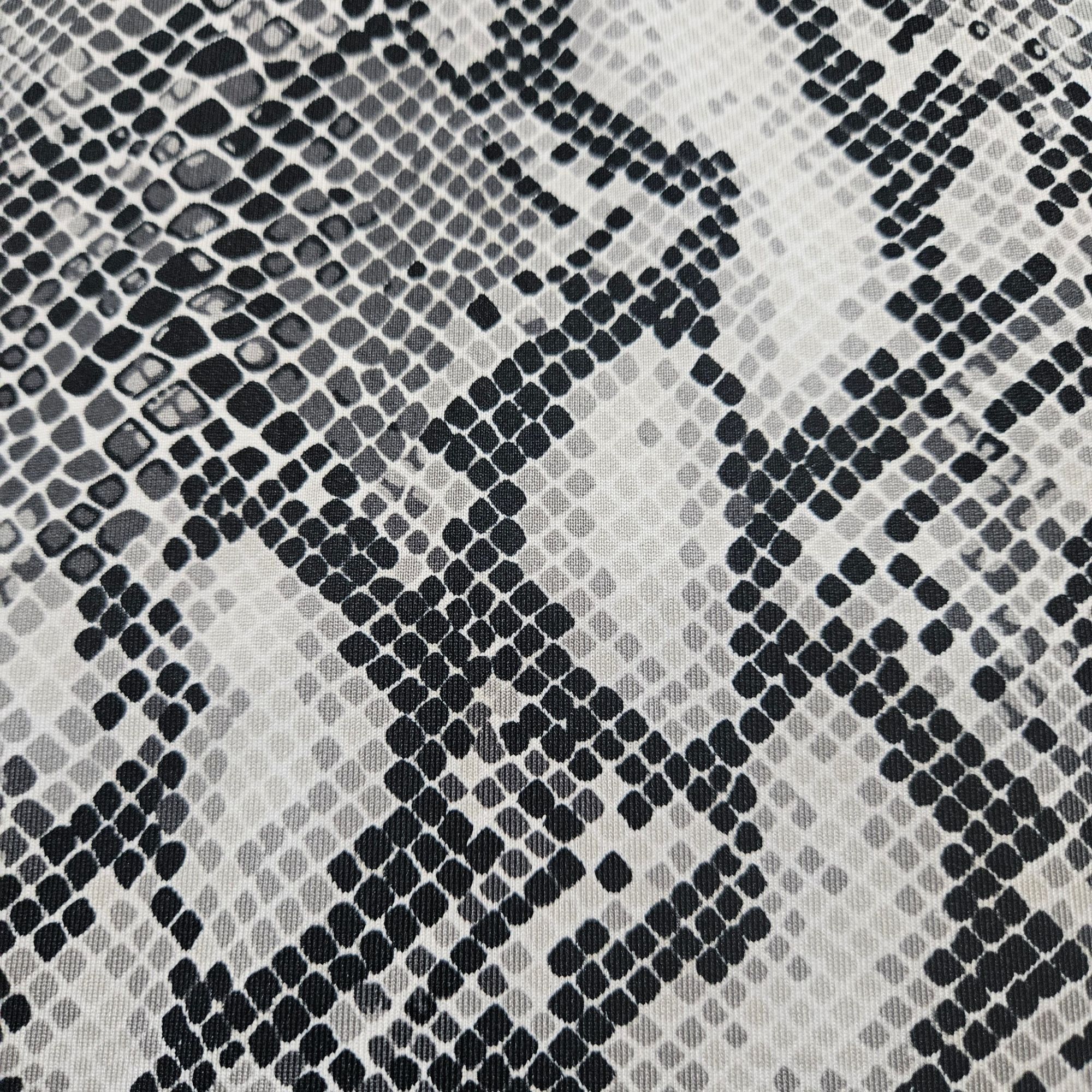 Other Tail Woman White Snake Print Zip Sleeveless Top XS Black Gra Size XS / US 0-2 / IT 36-38 - 8 Thumbnail