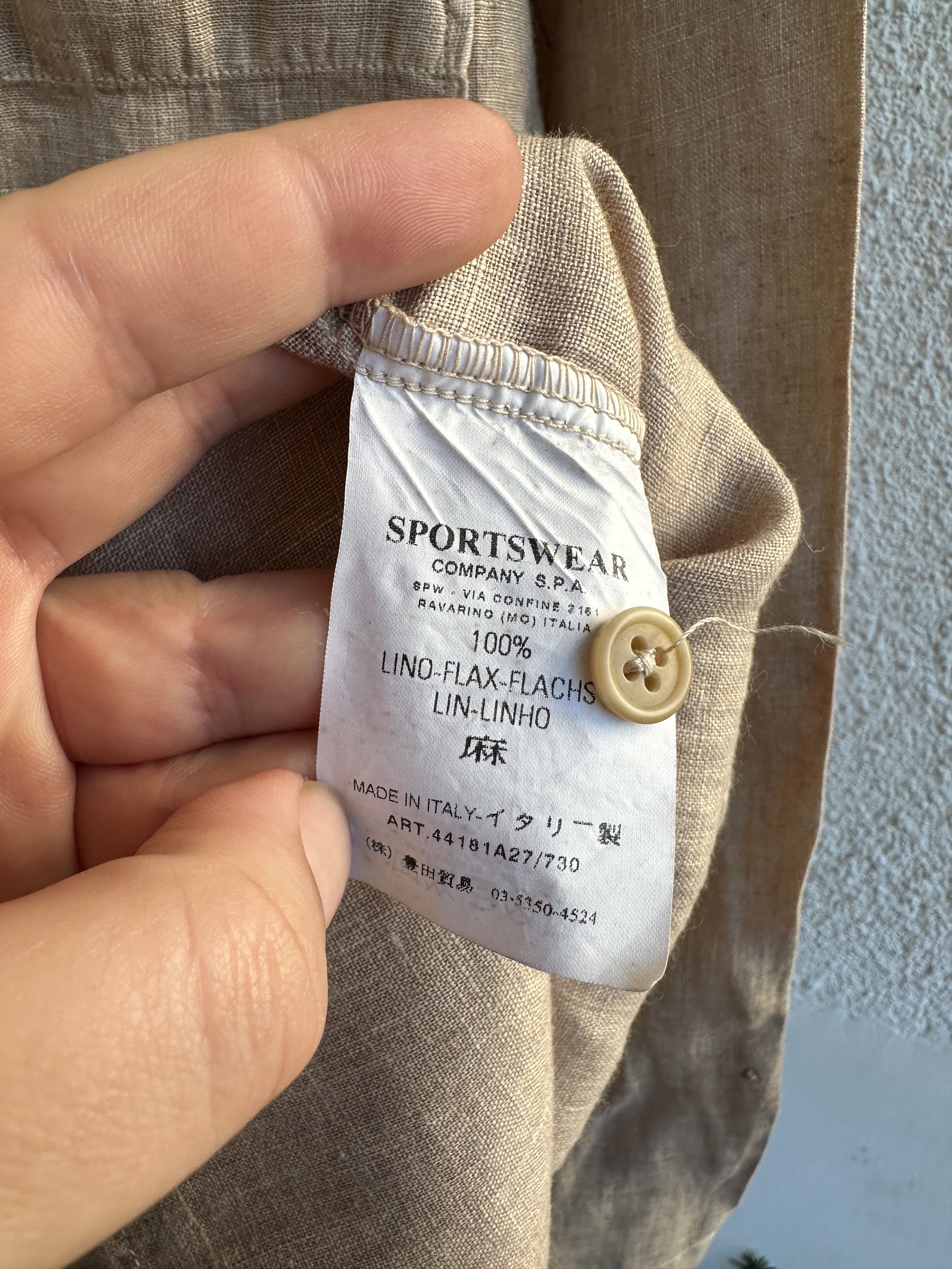 C.P. Company linen overshirt Size US XL / EU 56 / 4 - 5 Thumbnail