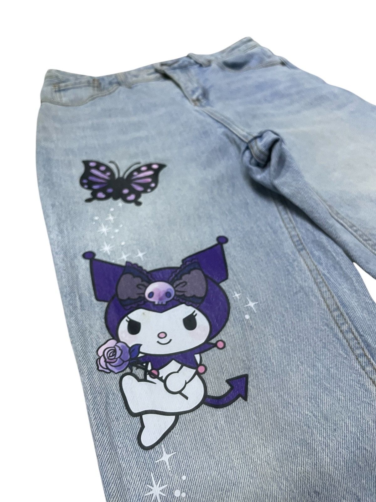 Cartoon Network × Hysteric Glamour × Japanese Brand Kuromi Scenario Official Limited Edition Japan Denim Jeans Size US 28 / EU 44 - 6 Thumbnail