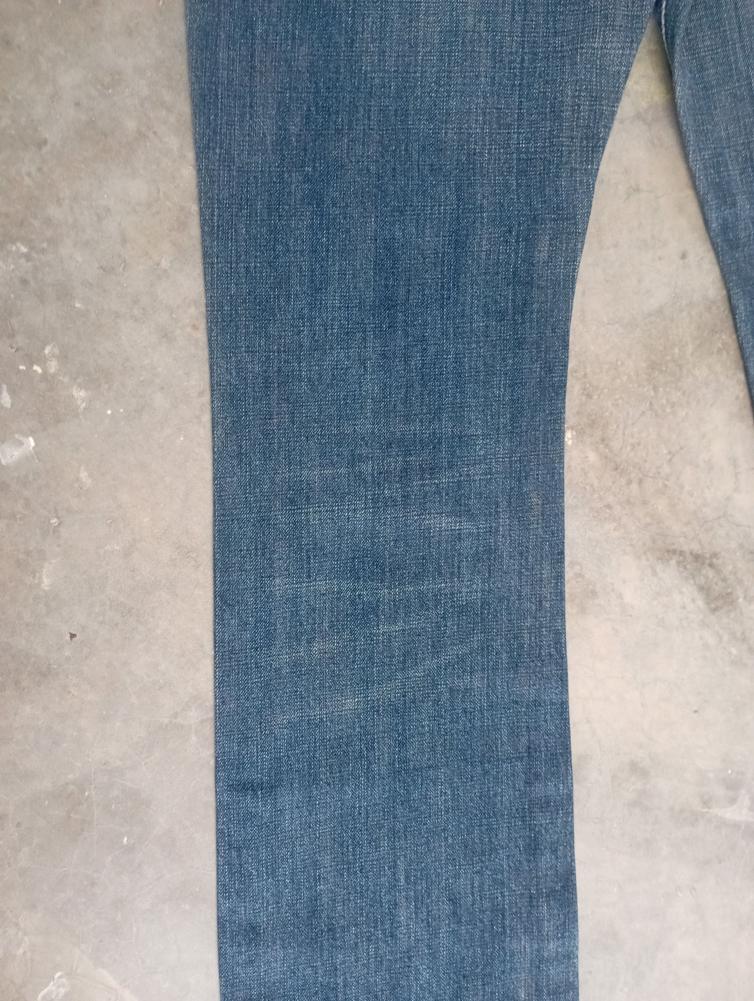 Issey Miyake Issey Miyake Tete Homme Stone Wash Distressed Denim Size US 31 - 13 Thumbnail