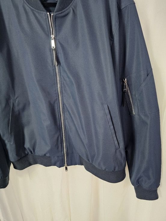 7 For All Mankind 7 For All Mankind Tech Series Bomber Jacket Navy Blue XXL Size US XXL / EU 58 / 5 - 5 Thumbnail